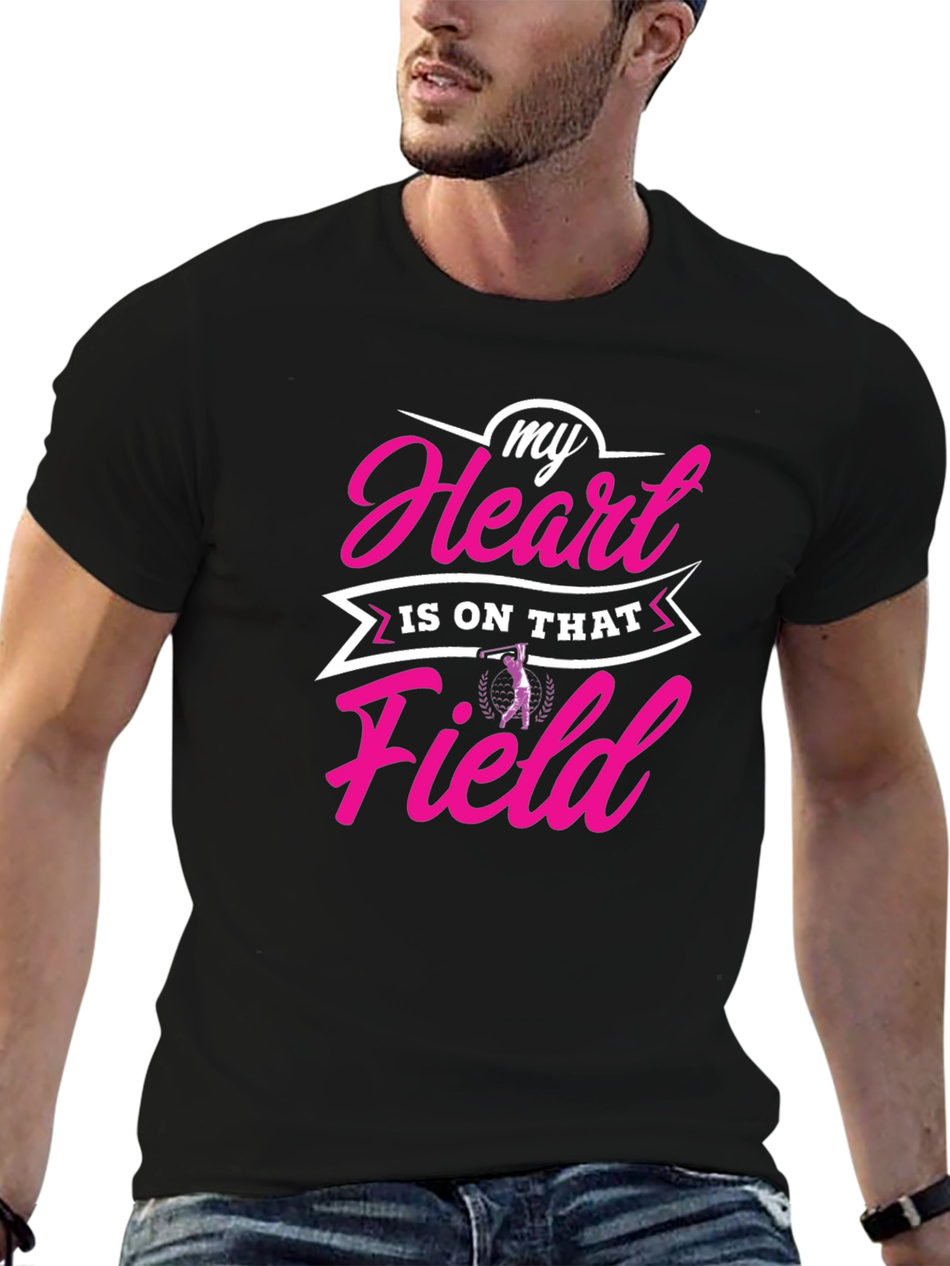 My Heart is on That Field T-Shirt