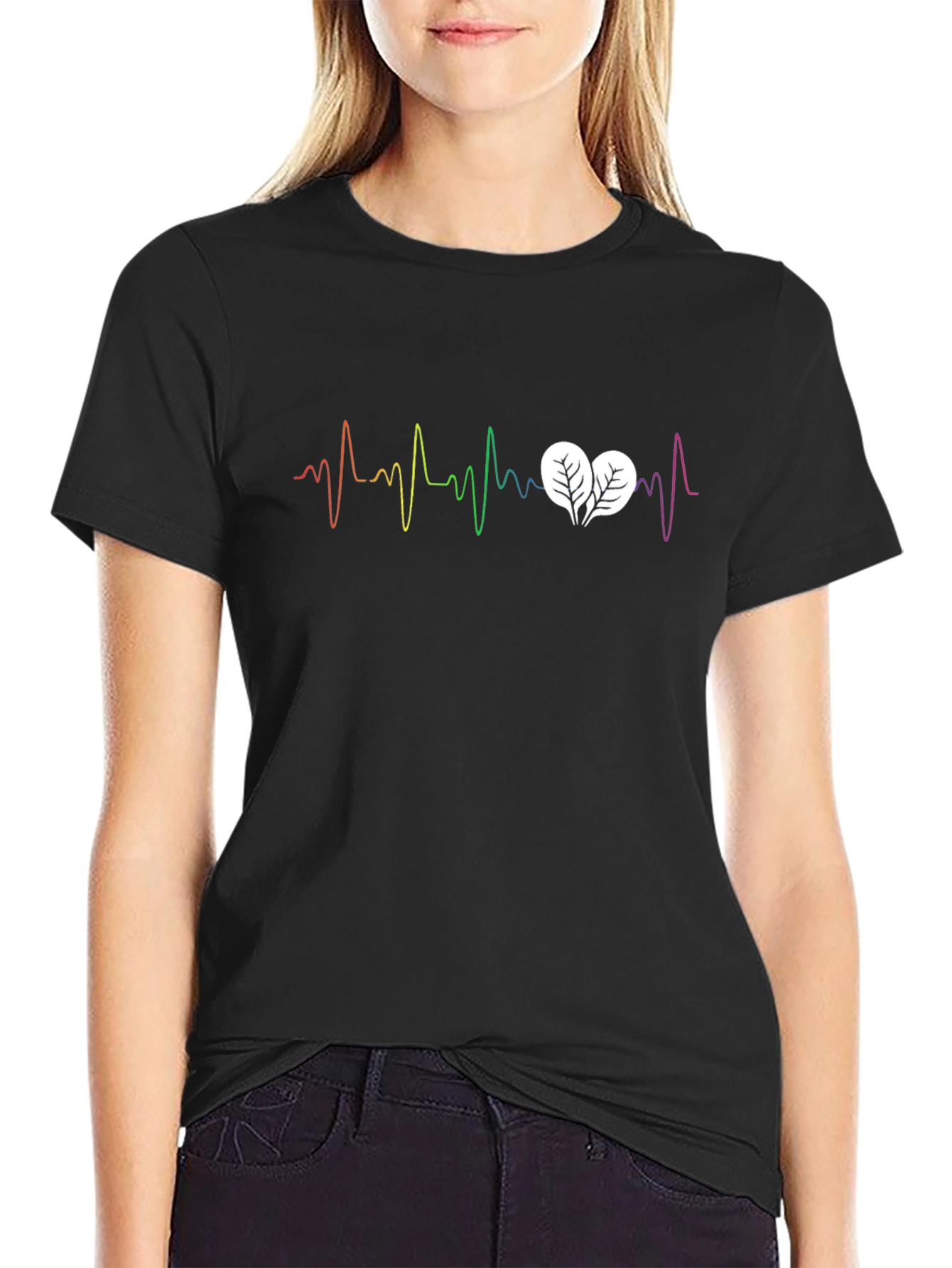 Rainbow Heartbeat T-Shirt