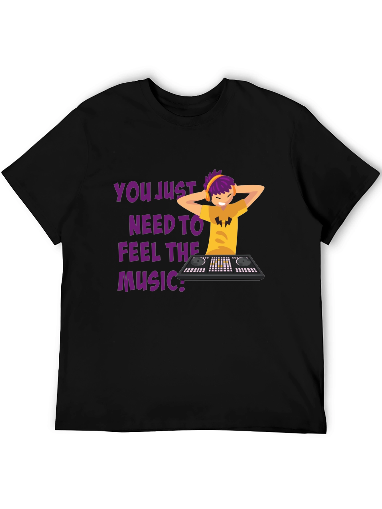 Music Lovers Tee - Feel the Music