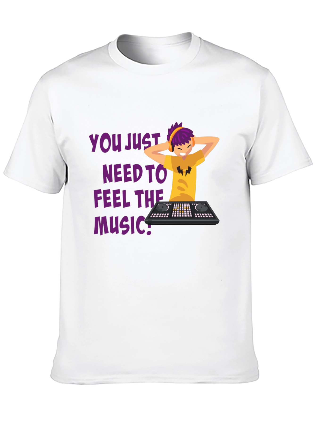 Music Lovers Tee - Feel the Music