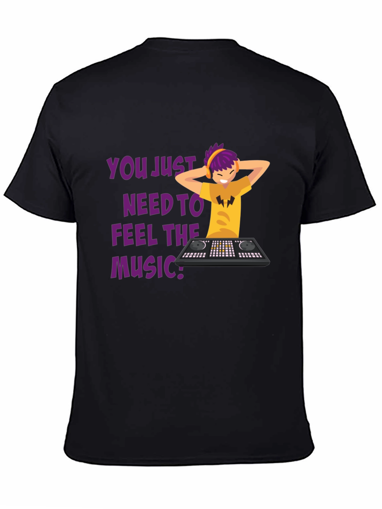 Music Lovers Tee - Feel the Music