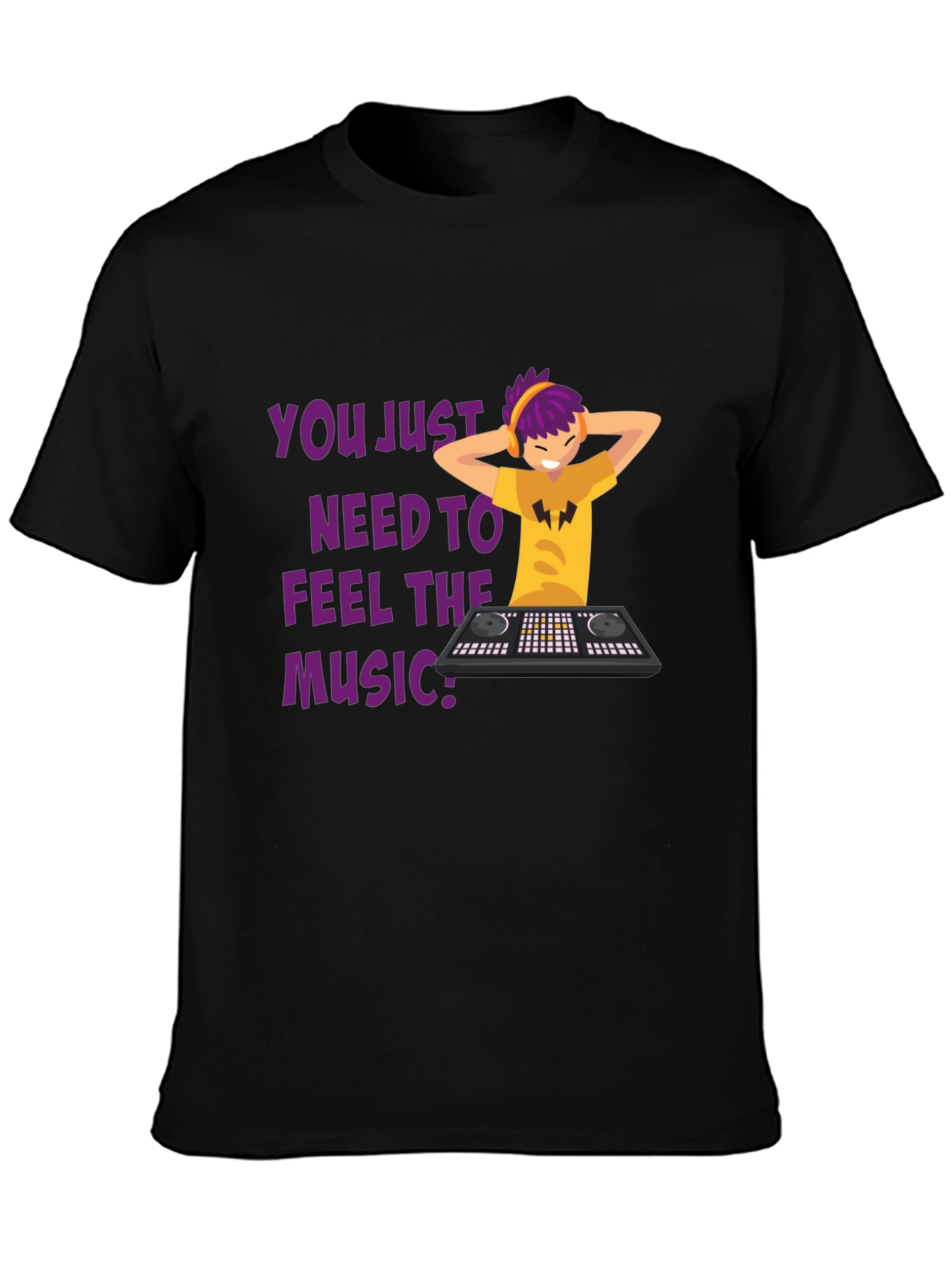 Music Lovers Tee - Feel the Music