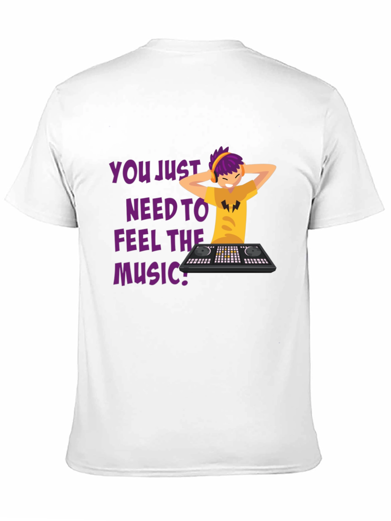 Music Lovers Tee - Feel the Music