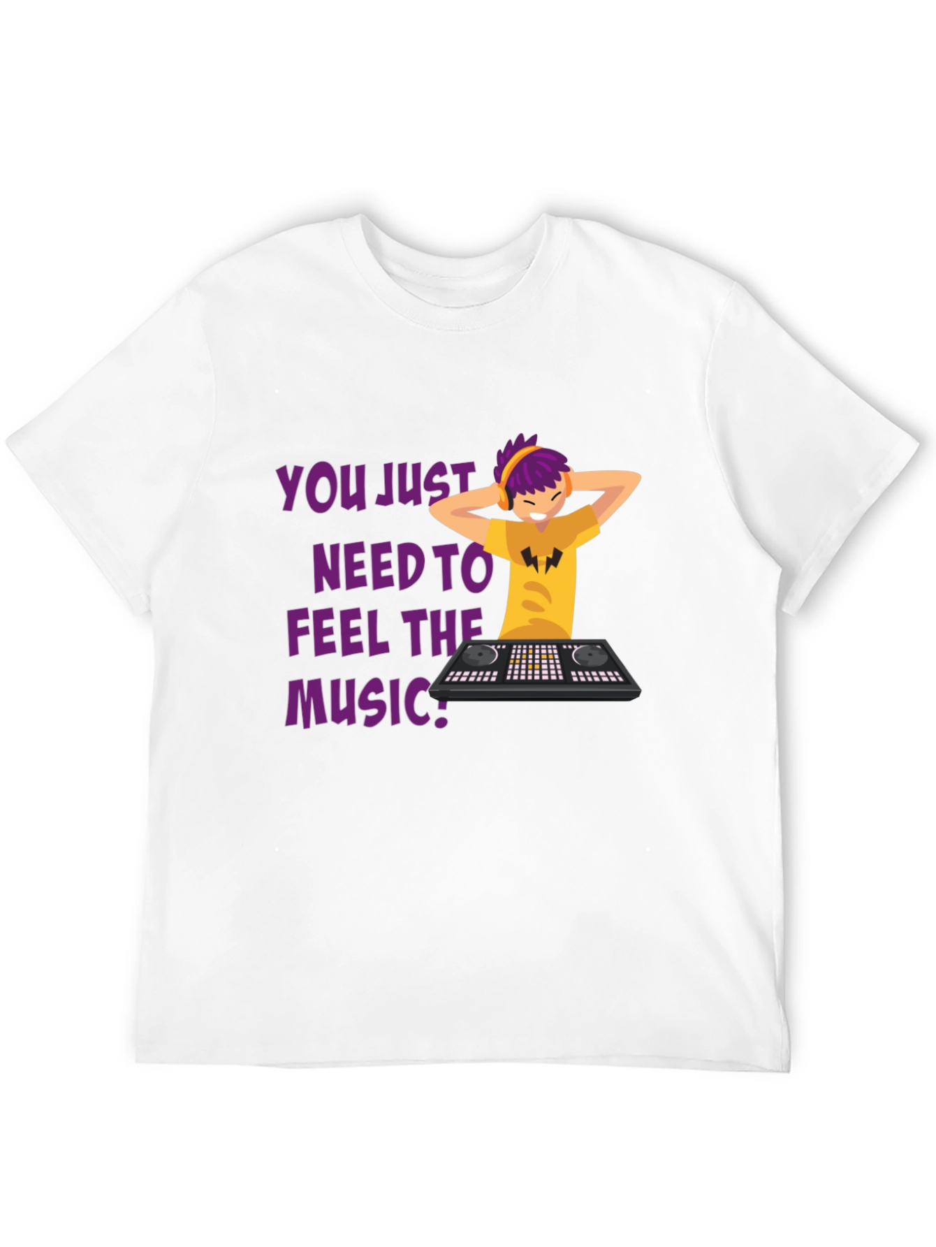 Music Lovers Tee - Feel the Music