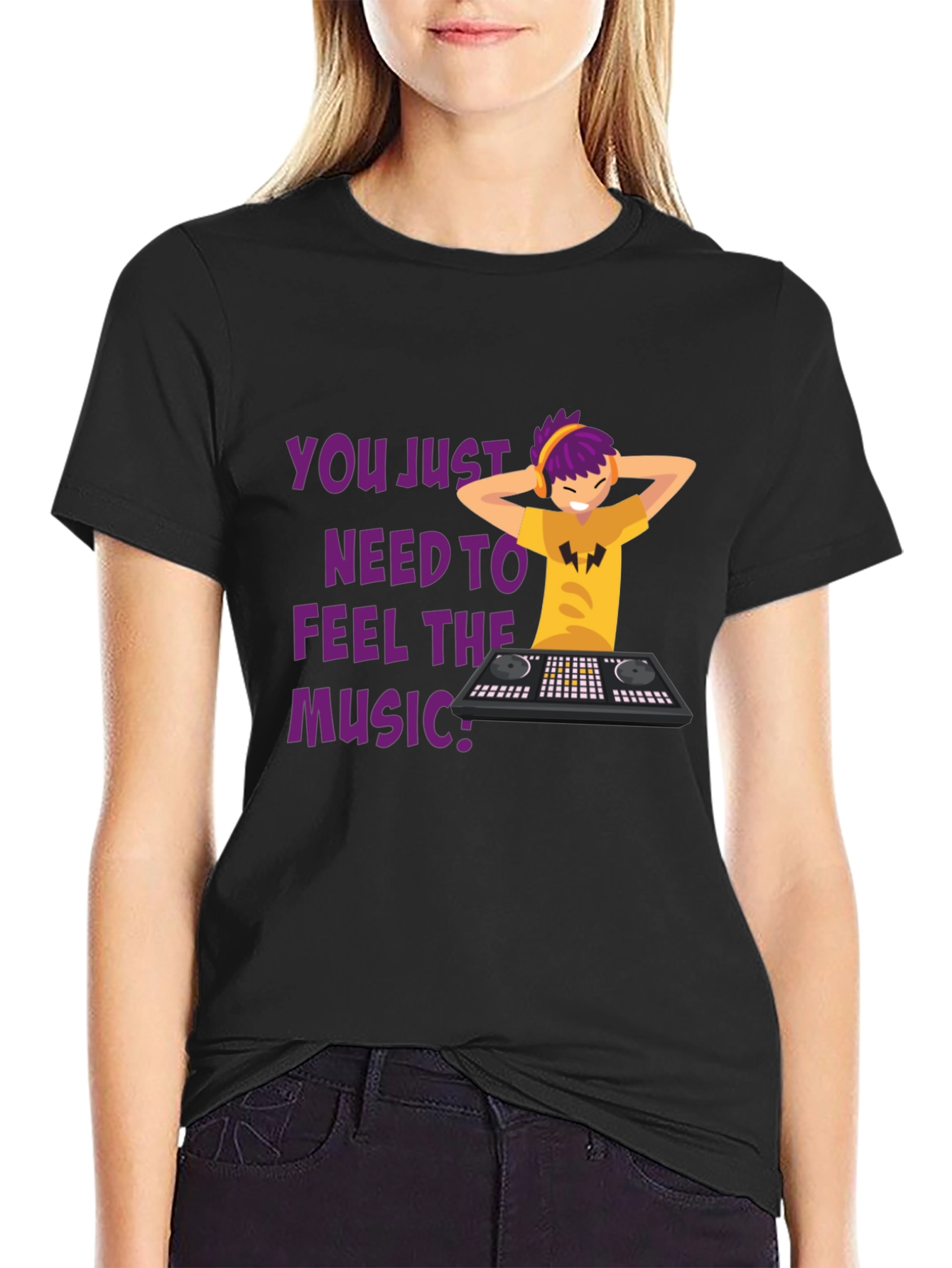 Music Lovers Tee - Feel the Music