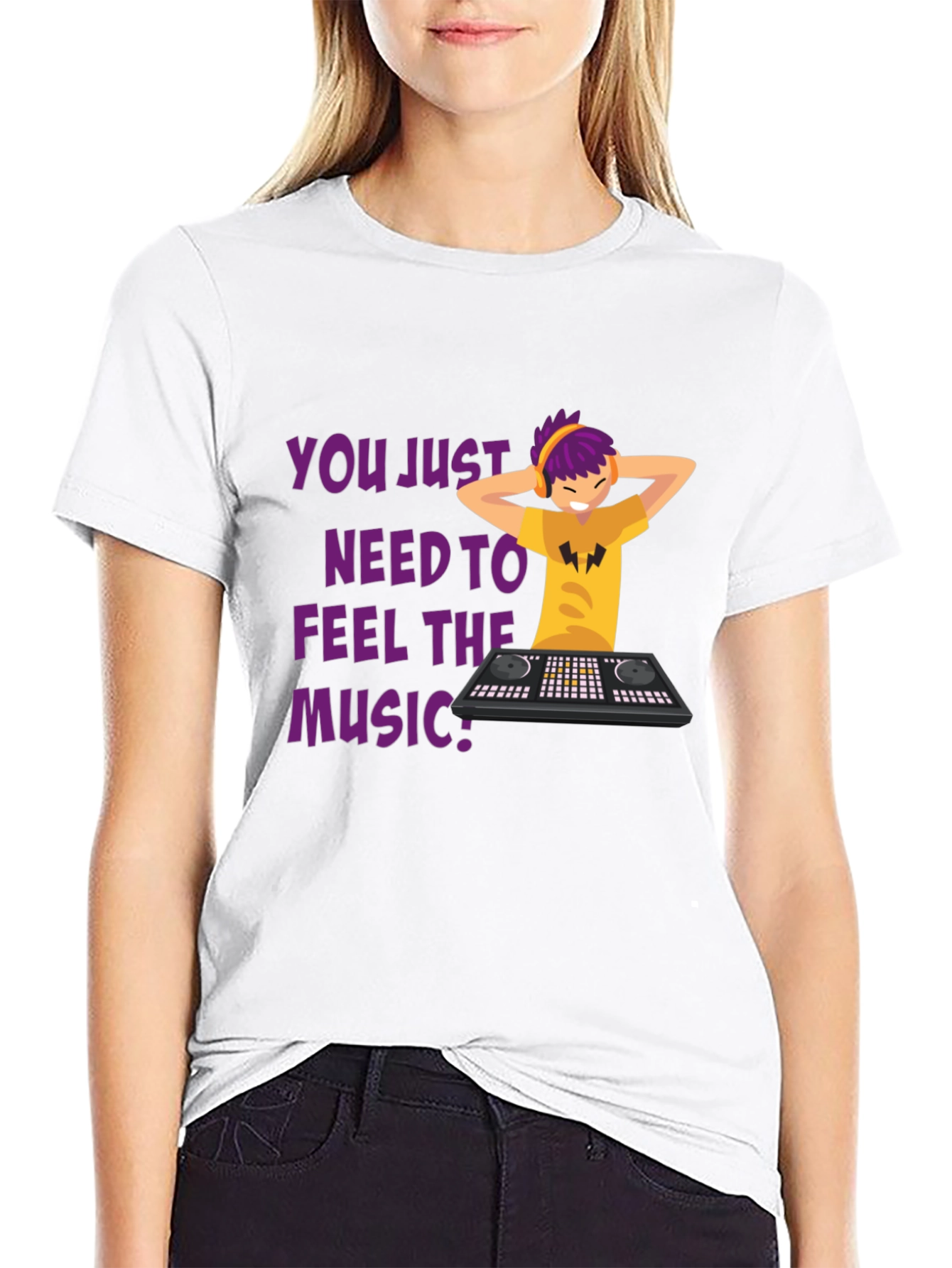 Music Lovers Tee - Feel the Music