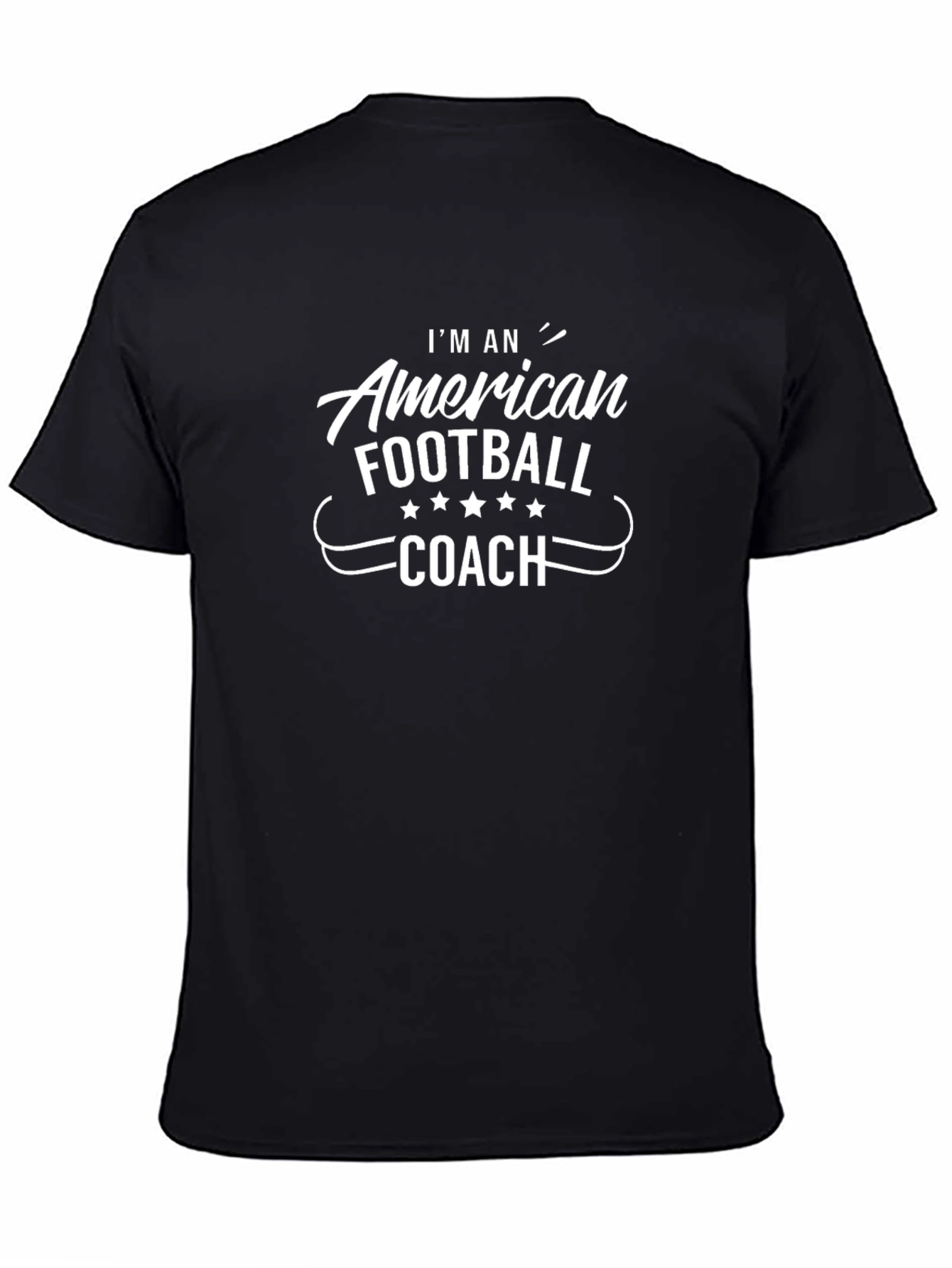 American Football Coach Graphic T-Shirt