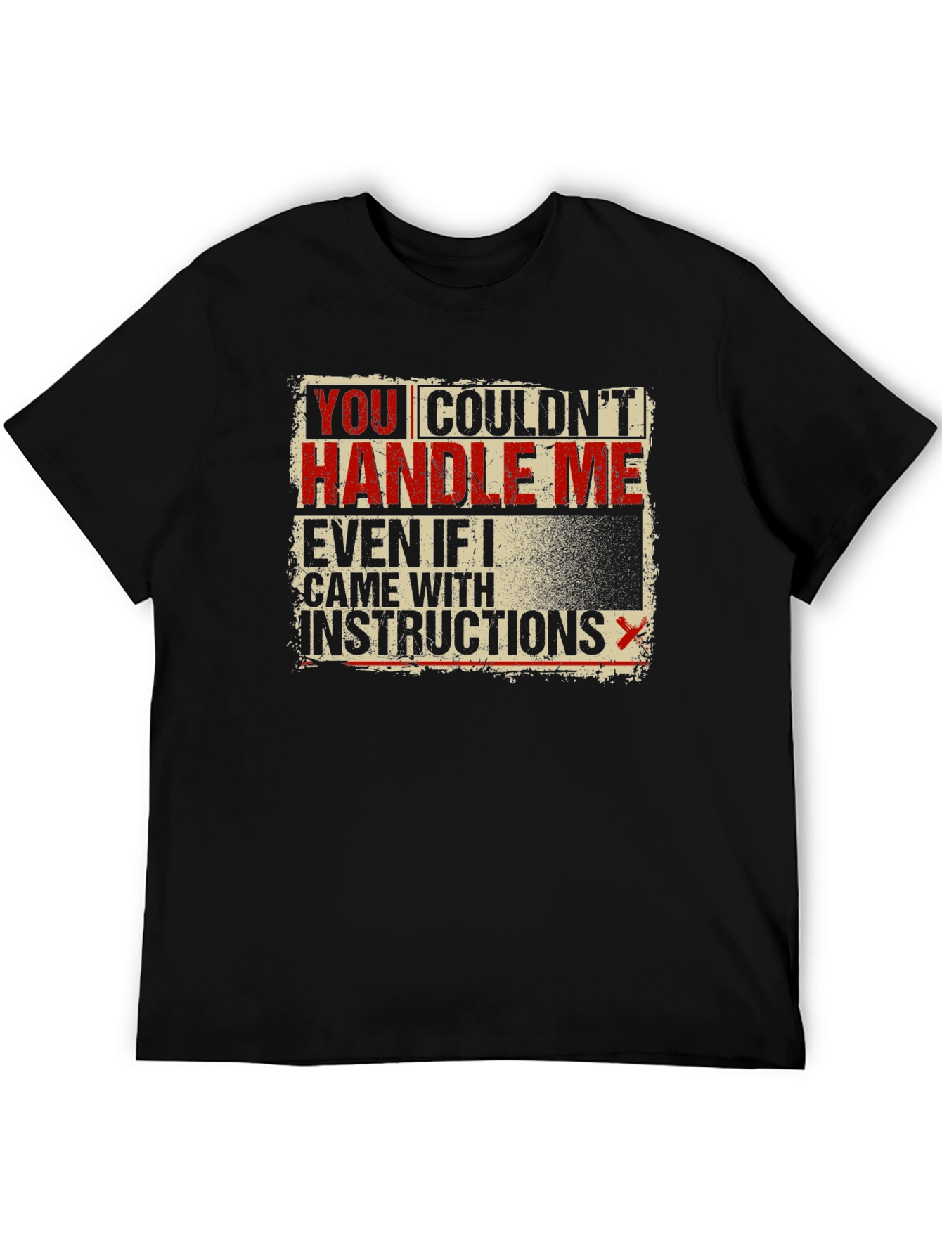 Handle Me T-Shirt - Funny Novelty Graphic Tee