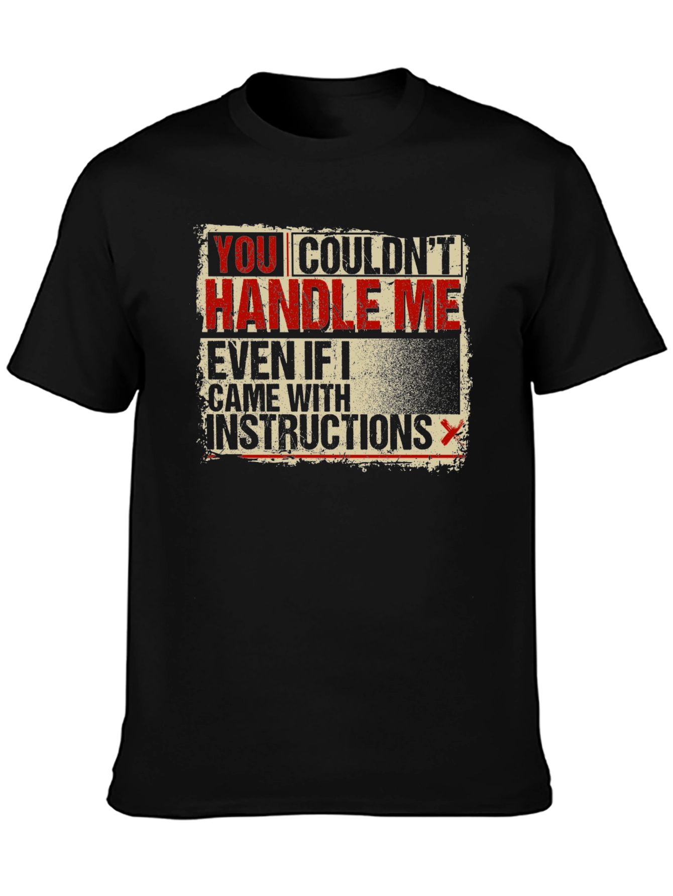 Handle Me T-Shirt - Funny Novelty Graphic Tee