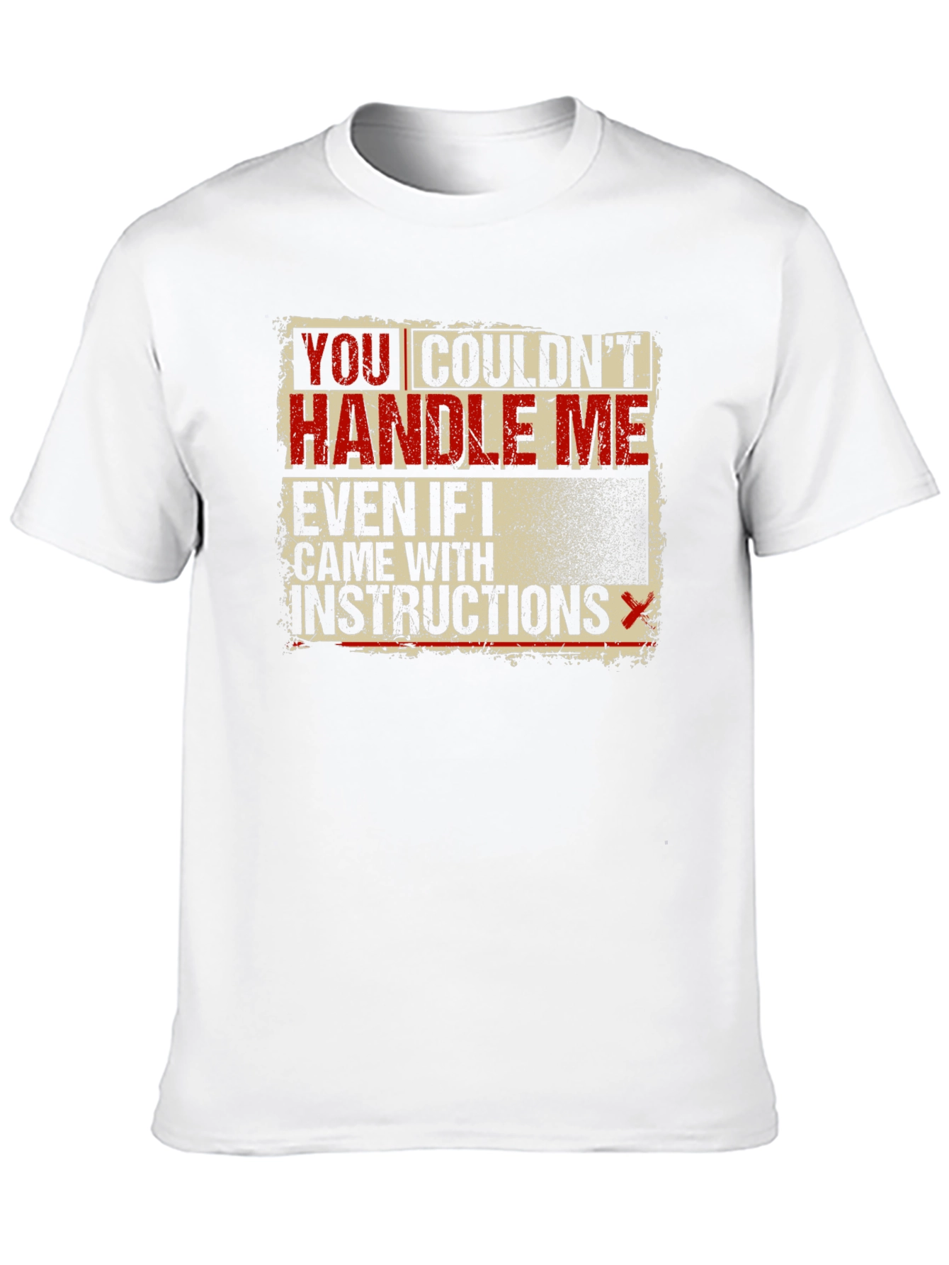 Handle Me T-Shirt - Funny Novelty Graphic Tee