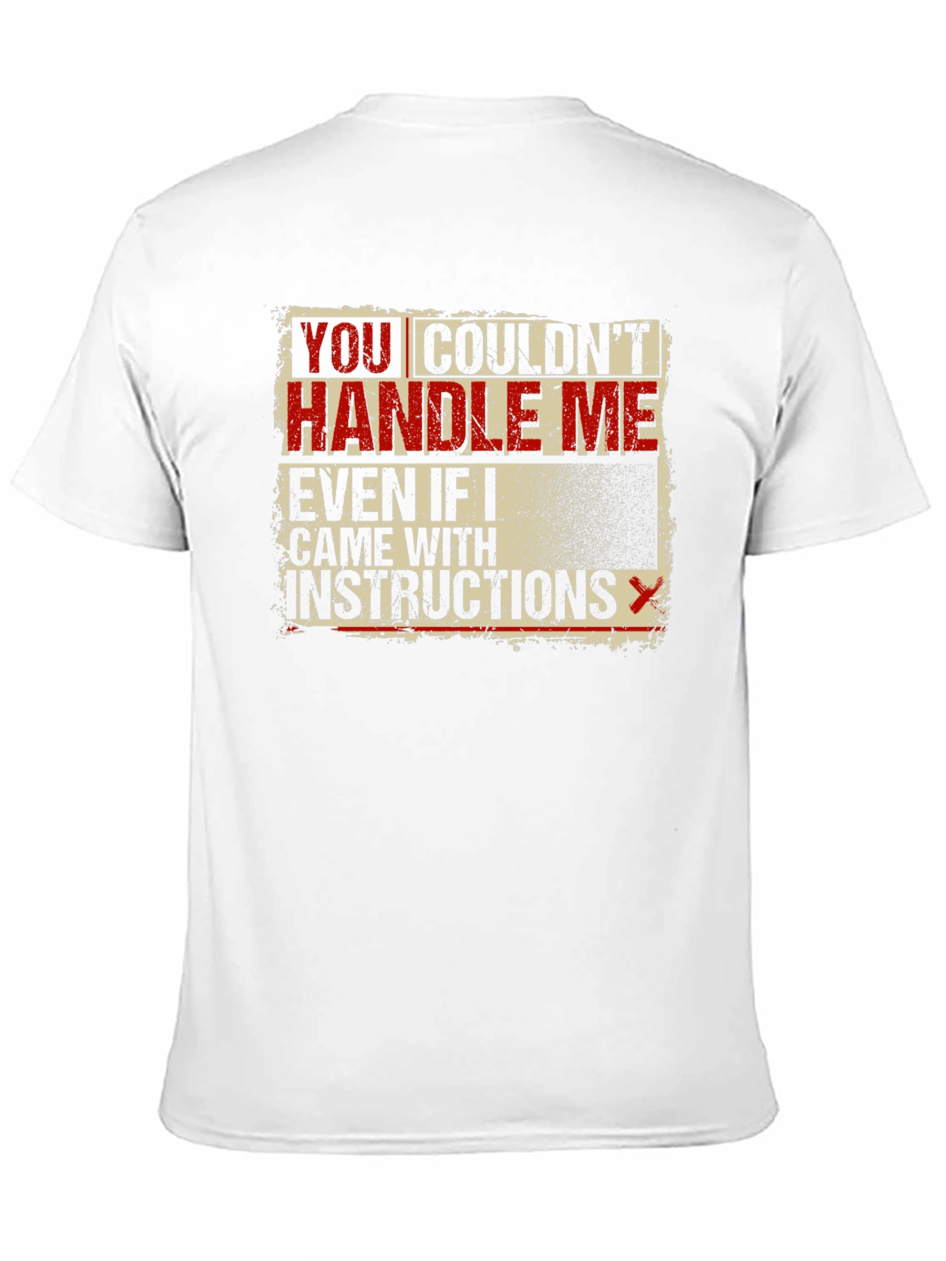 Handle Me T-Shirt - Funny Novelty Graphic Tee