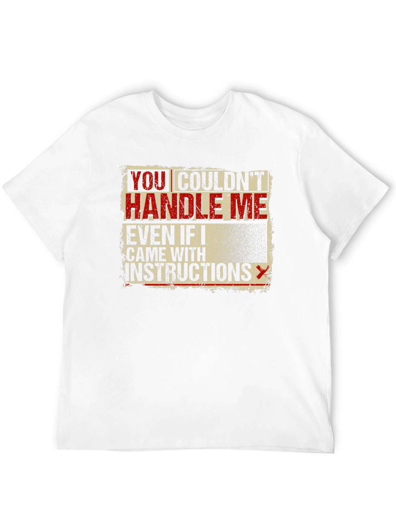 Handle Me T-Shirt - Funny Novelty Graphic Tee