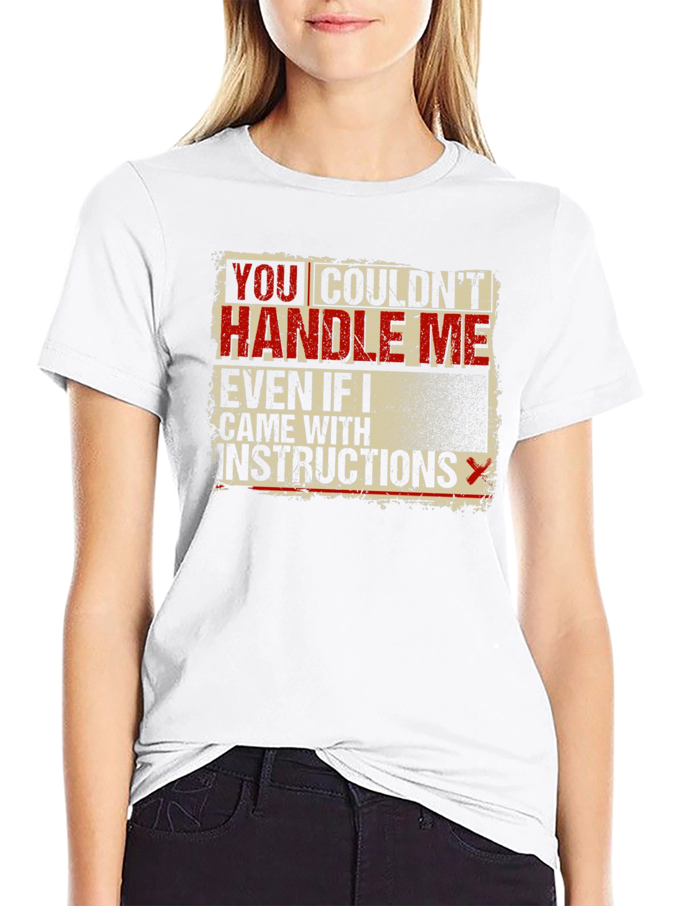 Handle Me T-Shirt - Funny Novelty Graphic Tee