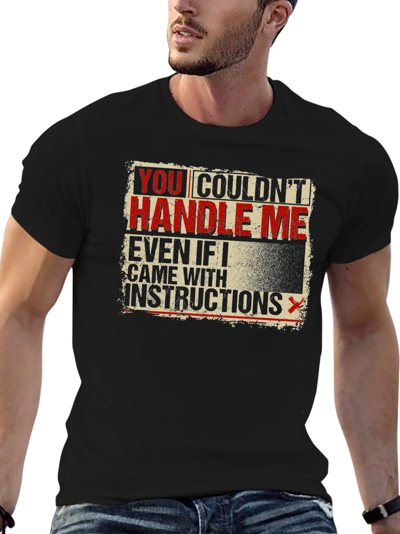 Handle Me T-Shirt - Funny Novelty Graphic Tee