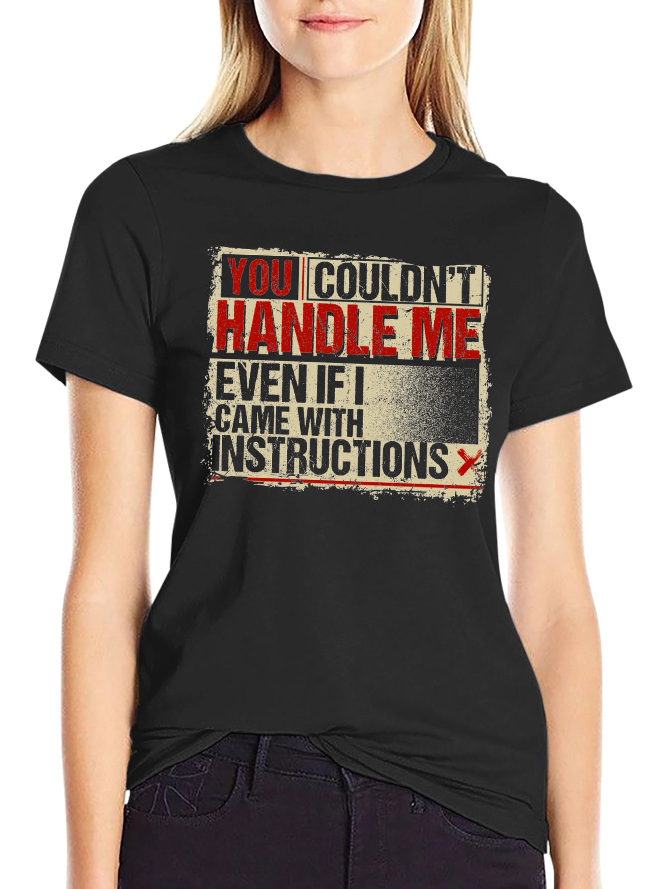 Handle Me T-Shirt - Funny Novelty Graphic Tee