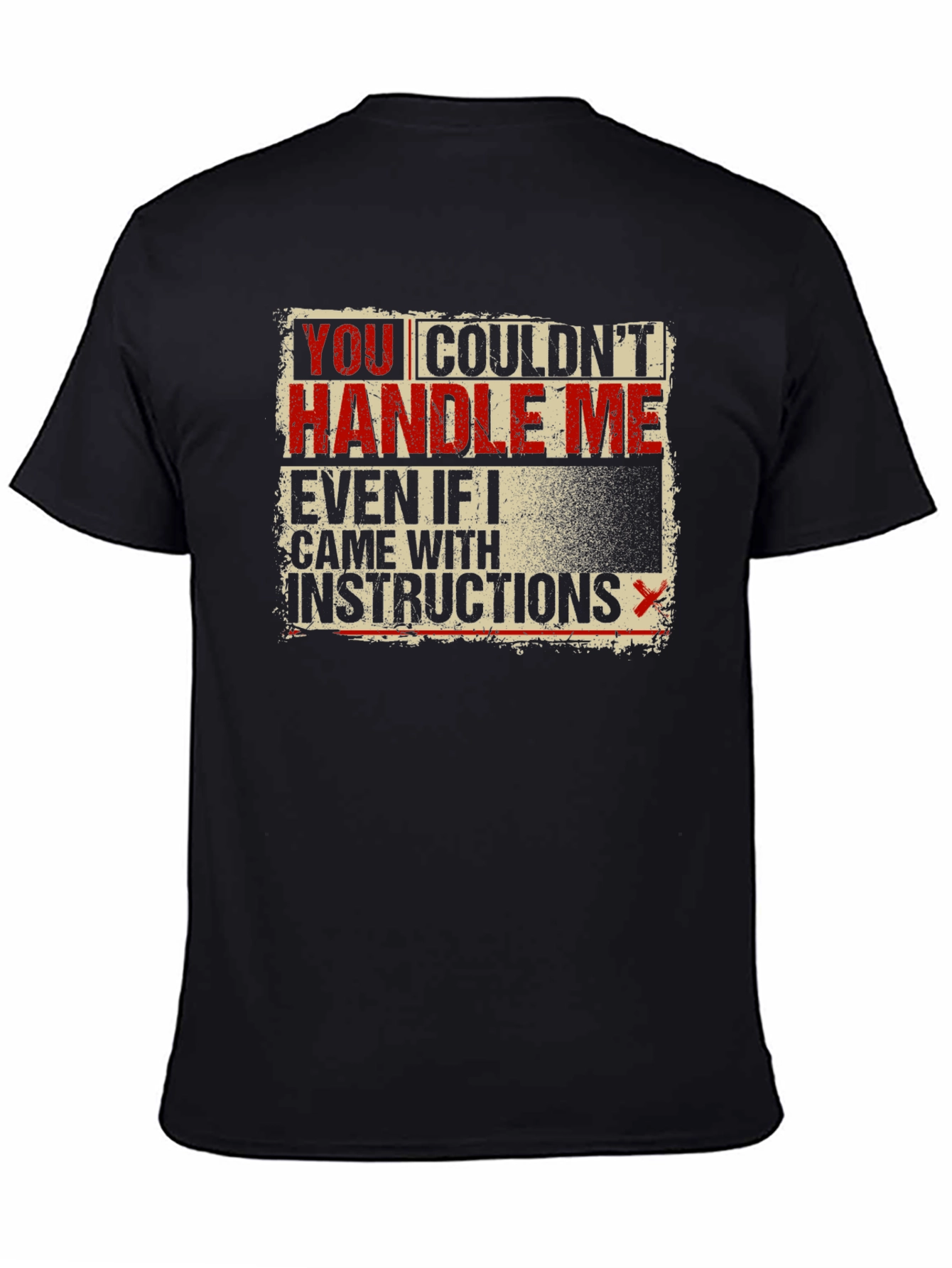Handle Me T-Shirt - Funny Novelty Graphic Tee
