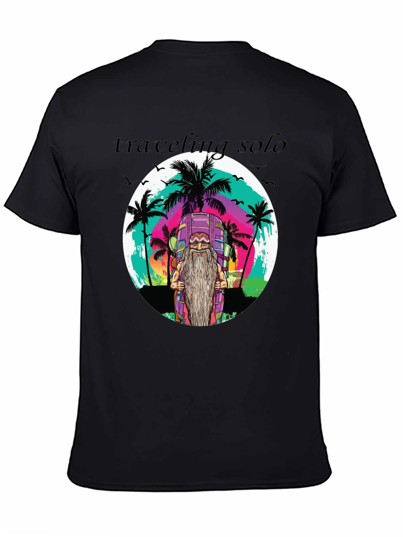 Traveling Solo Graphic Tee