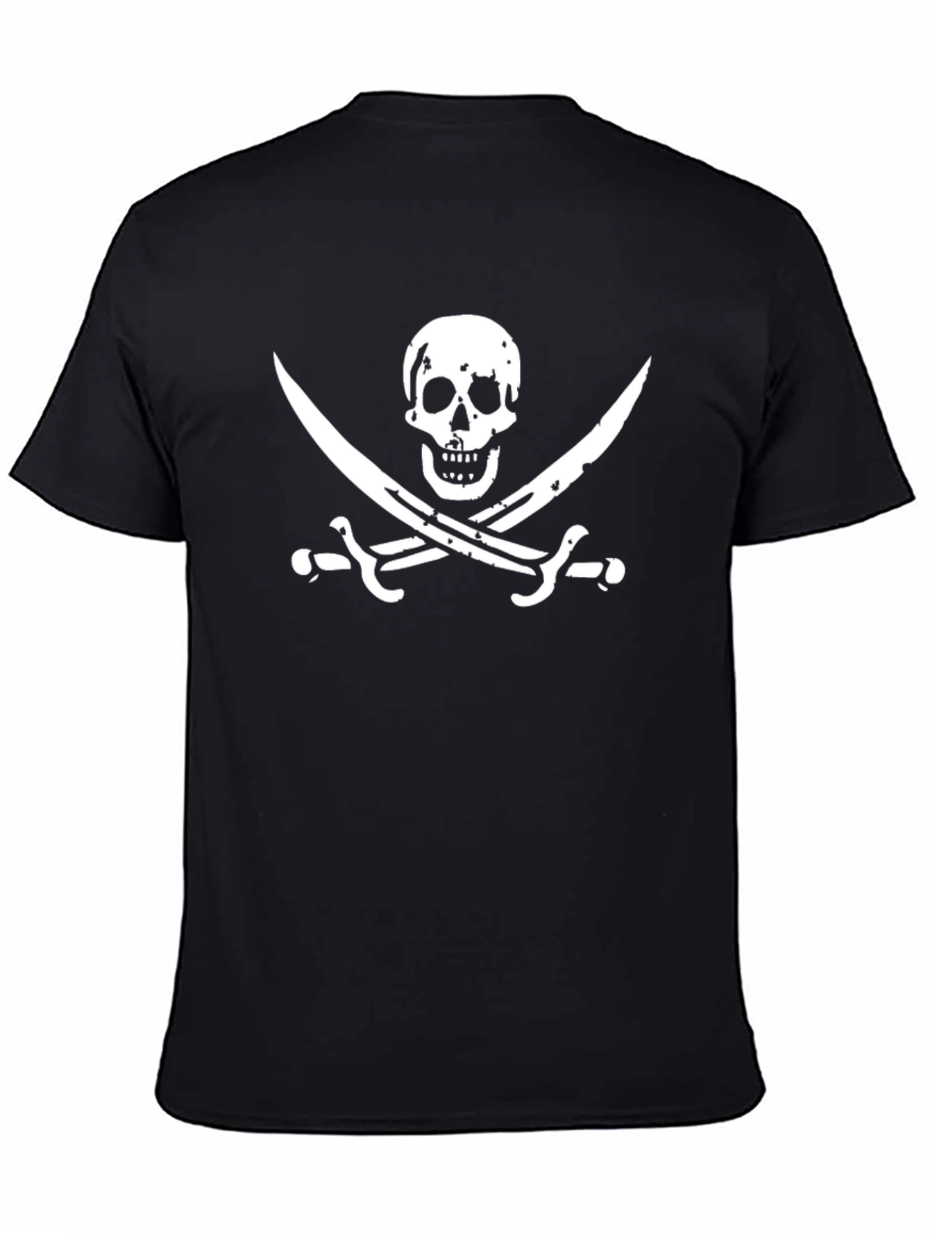 Pirate Skull & Swords Graphic T-Shirt