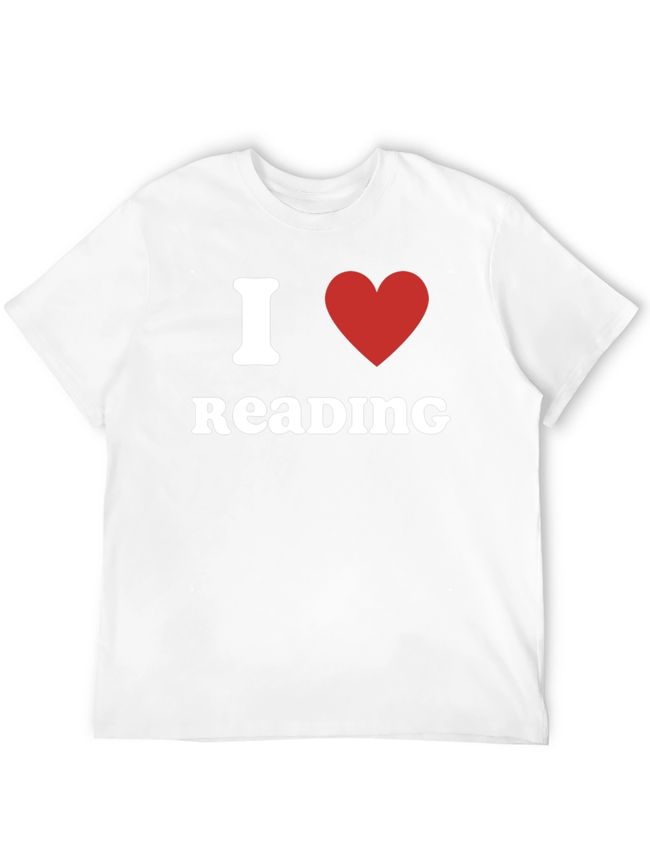 I Heart Reading Black T-Shirt