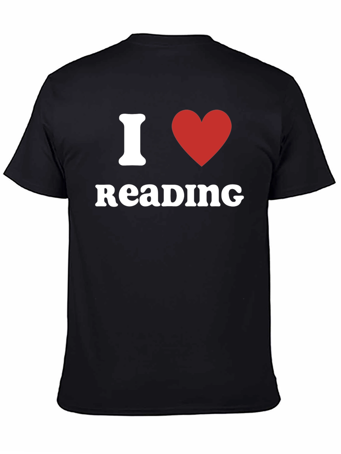I Heart Reading Black T-Shirt