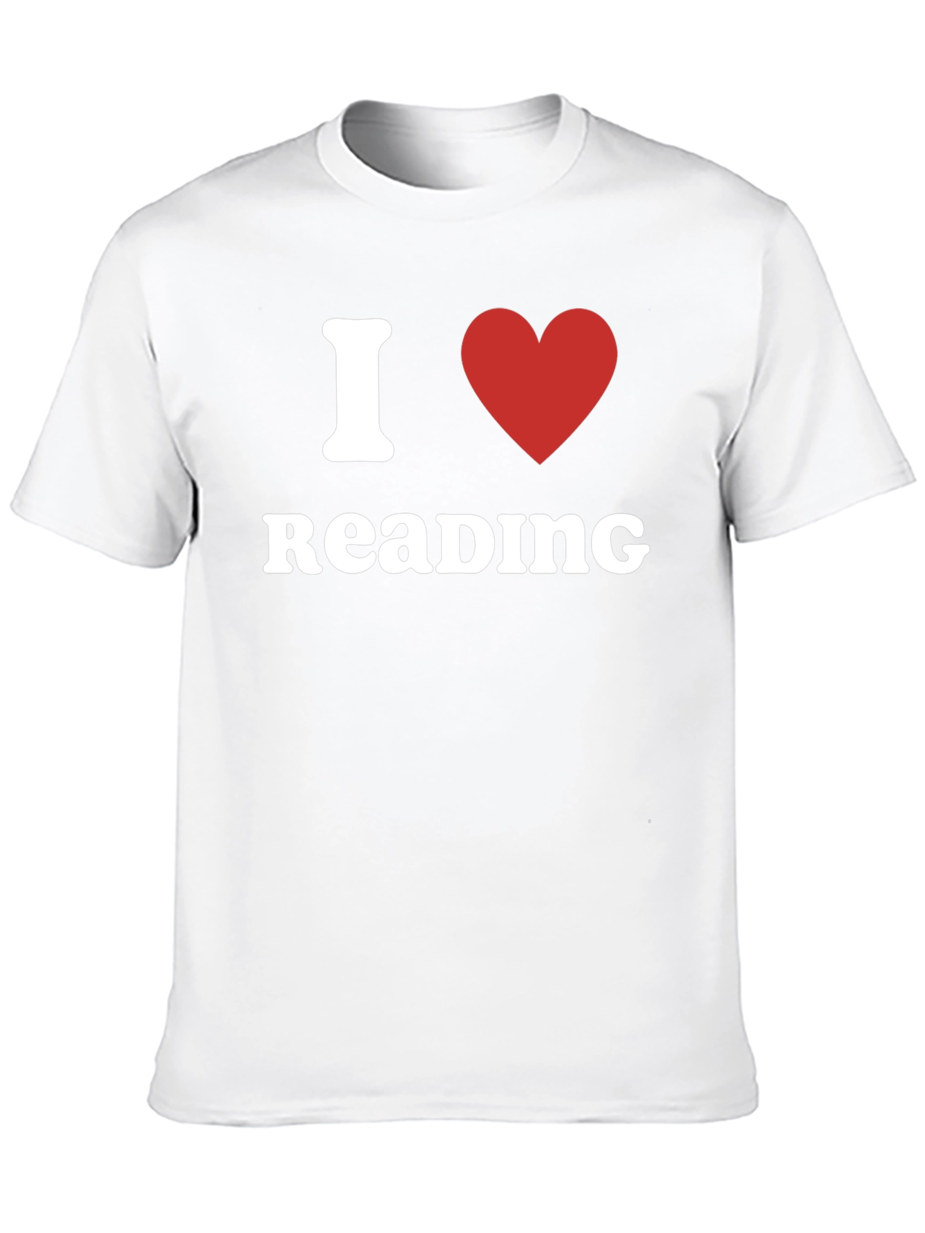 I Heart Reading Black T-Shirt