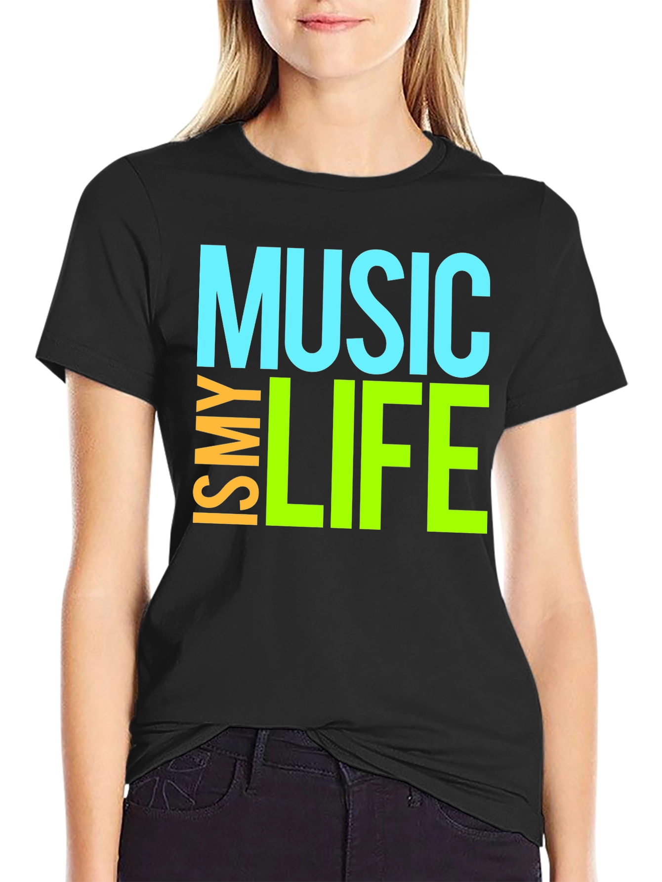 Music Is My Life Graphic Tee