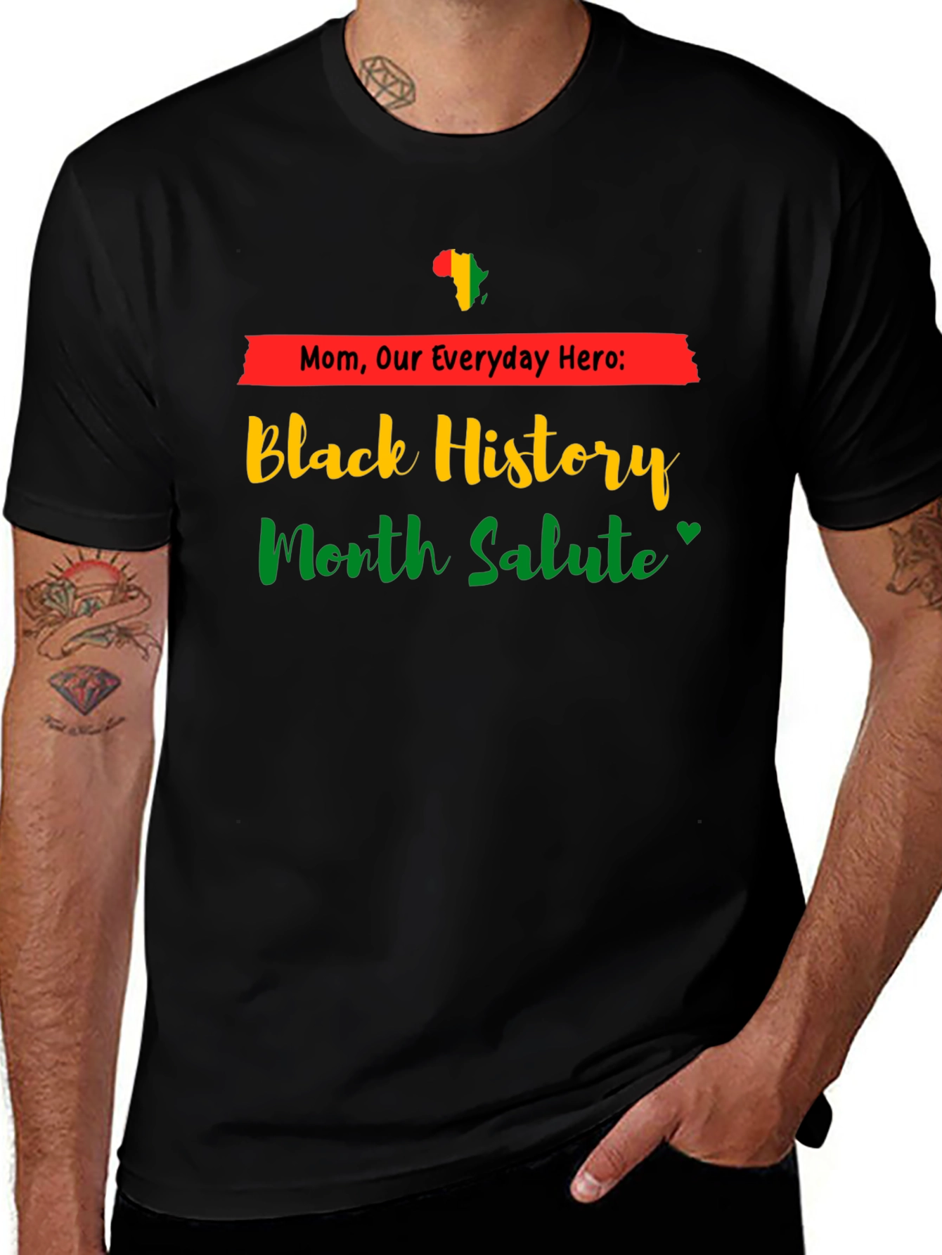 Black History Month Everyday Hero Tee