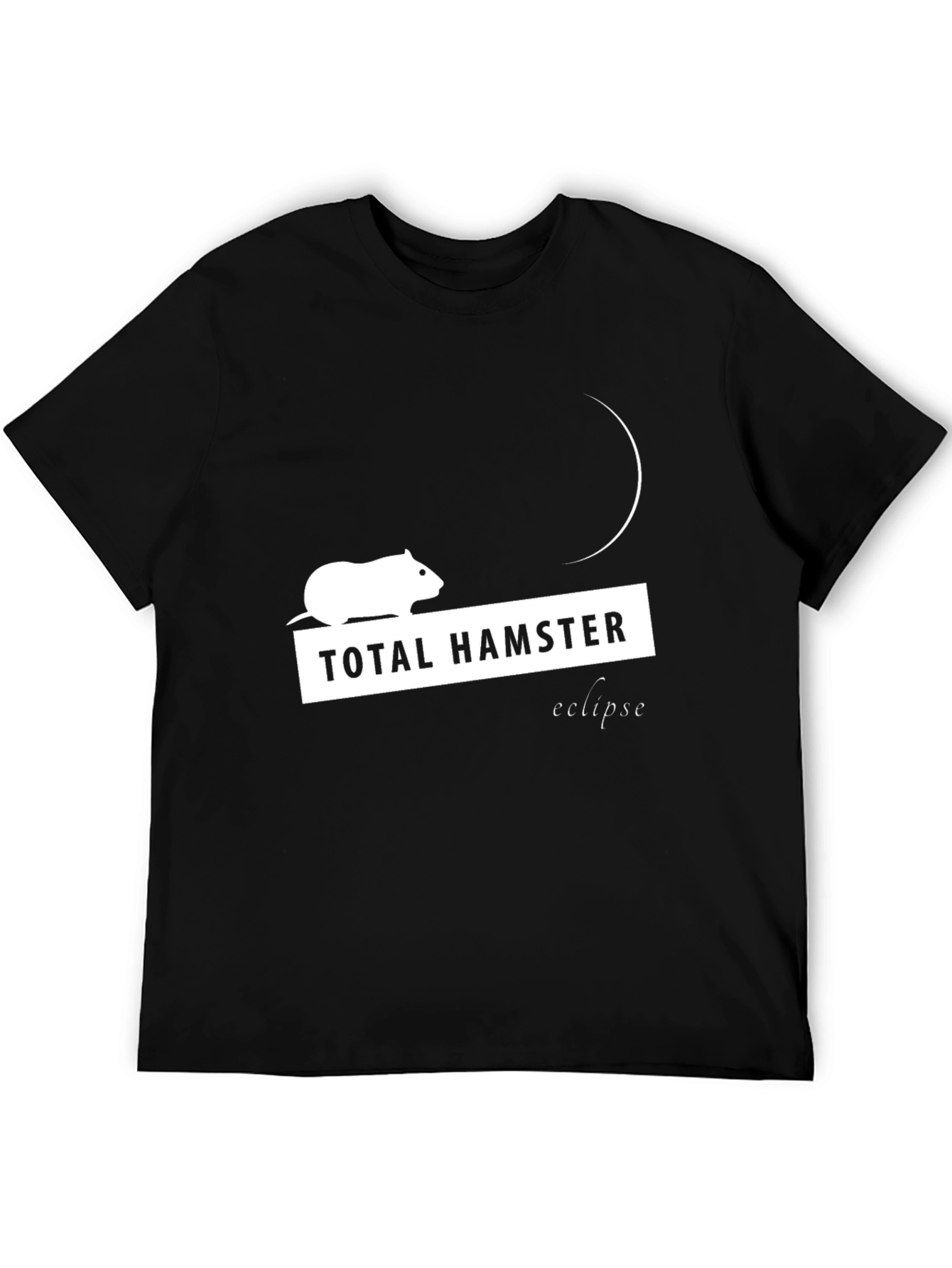 Total Hamster Eclipse Funny Graphic Tee