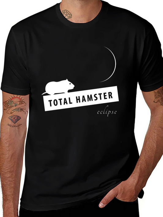 Total Hamster Eclipse Funny Graphic Tee
