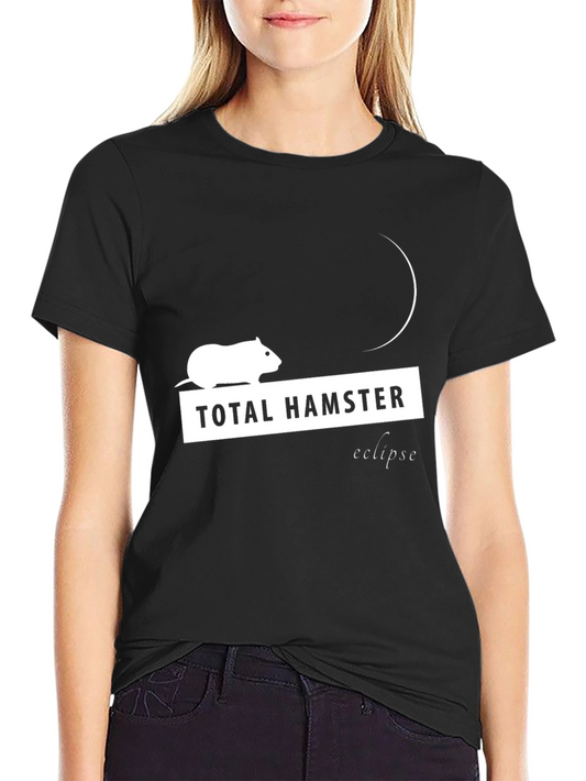 Total Hamster Eclipse Funny Graphic Tee