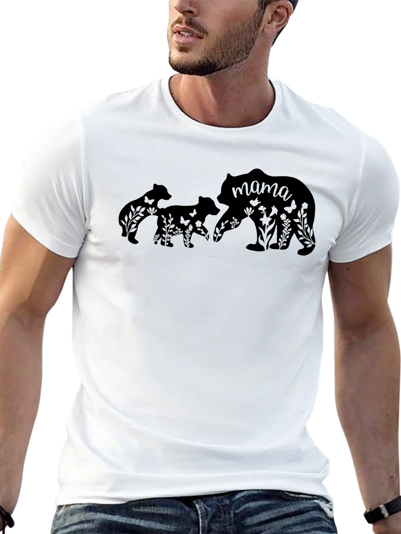 Mama Bear & Cubs Graphic Tee