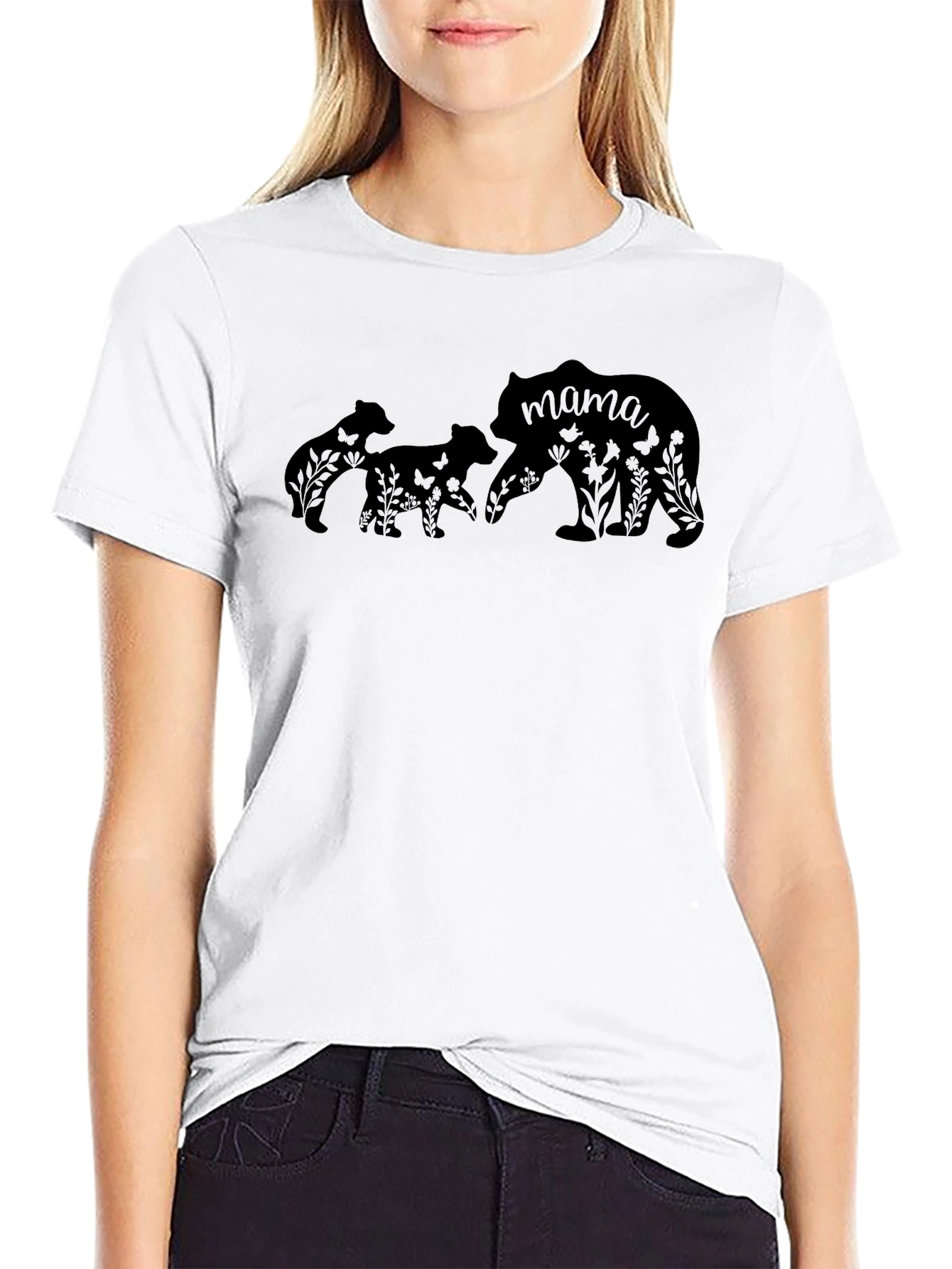 Mama Bear & Cubs Graphic Tee