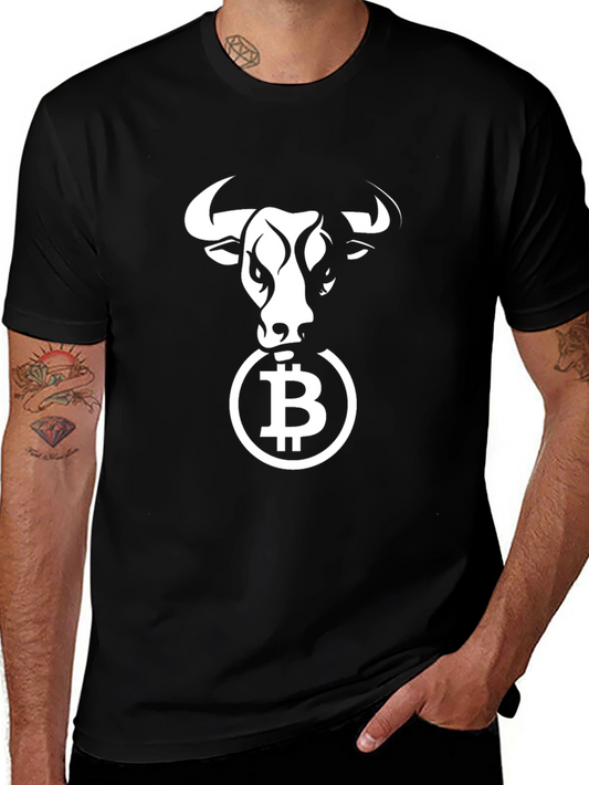 Bitcoin Bull T-Shirt - Crypto Investor Tee