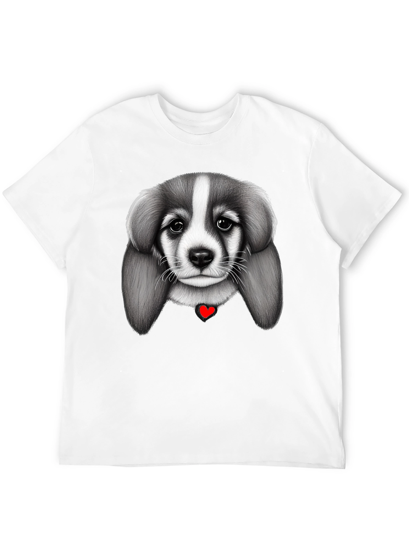 Puppy Love Black T-Shirt
