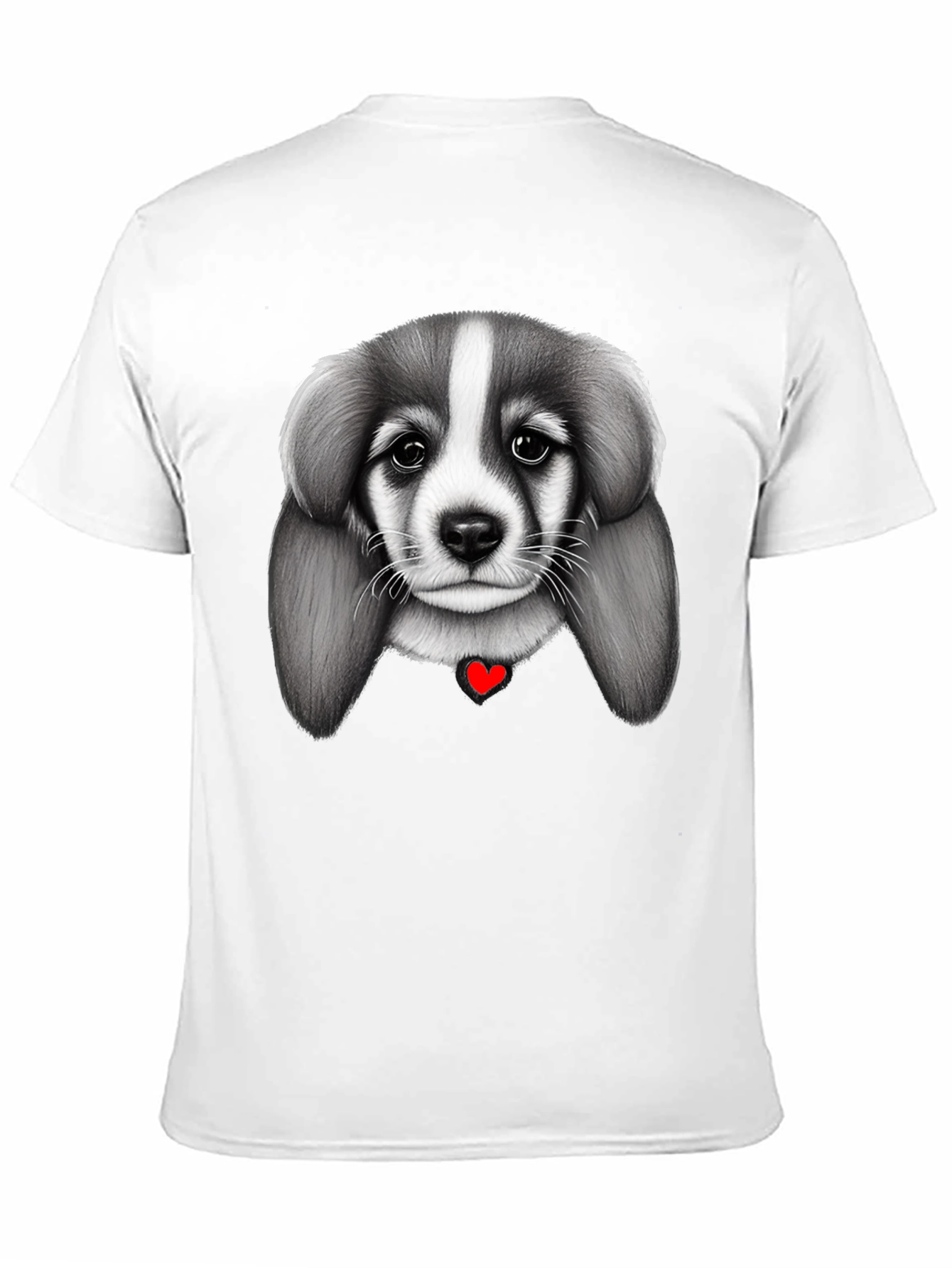 Puppy Love Black T-Shirt