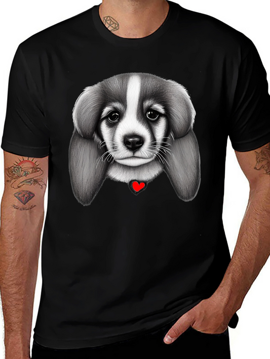 Puppy Love Black T-Shirt