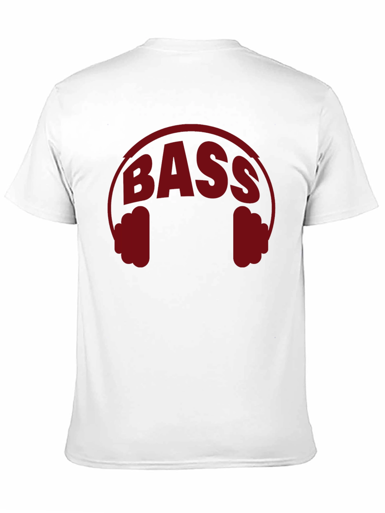 Bass Headphones Graphic T-Shirt - Music Lover Tee