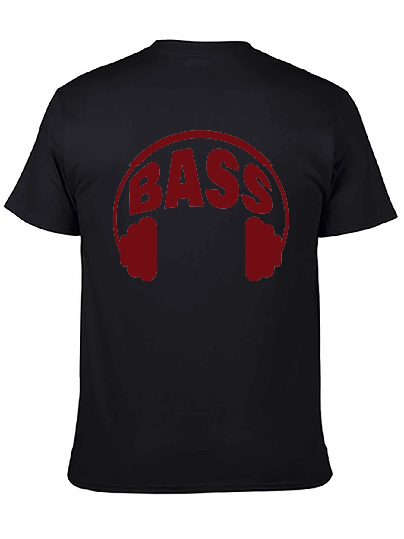 Bass Headphones Graphic T-Shirt - Music Lover Tee