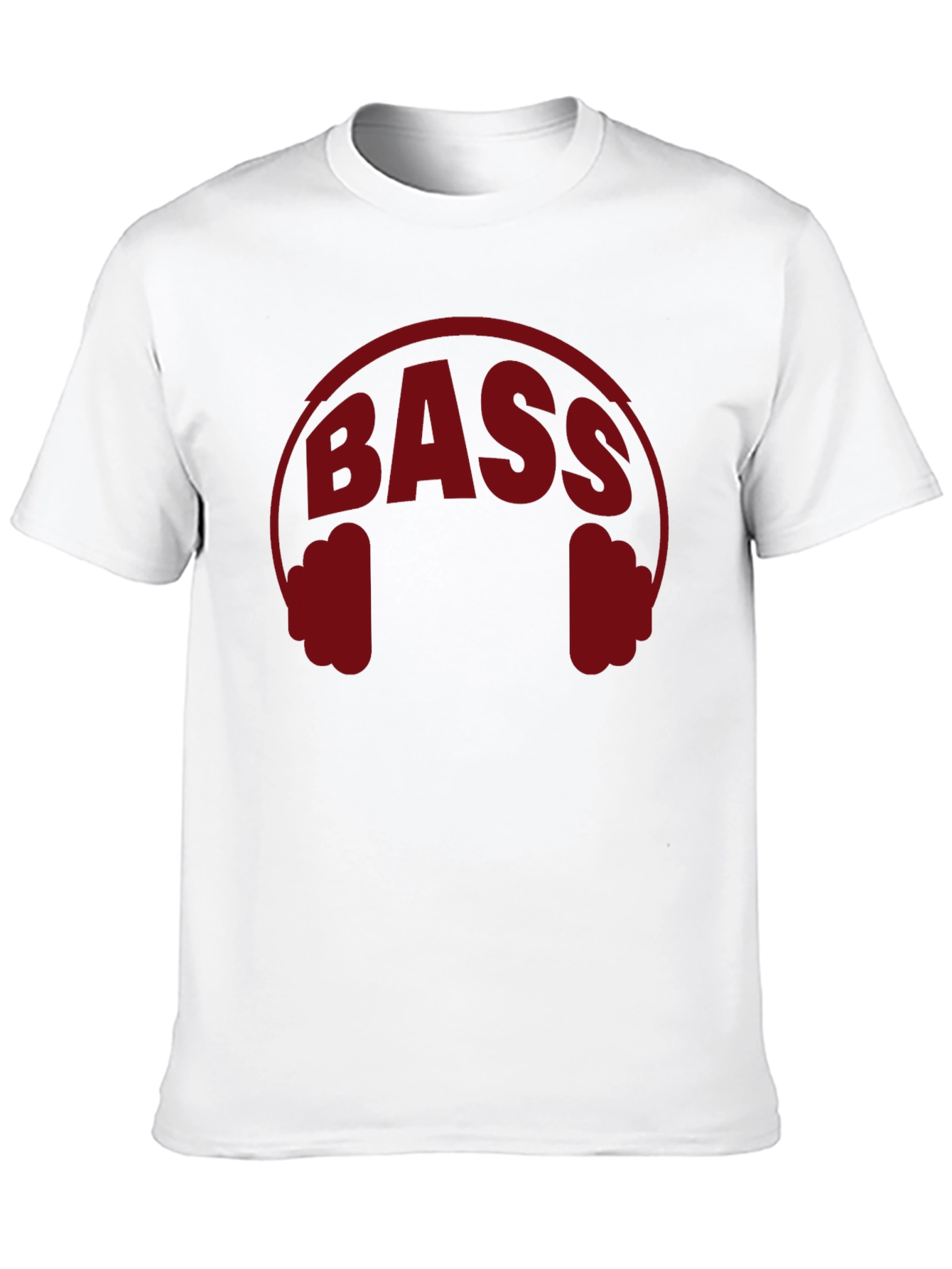 Bass Headphones Graphic T-Shirt - Music Lover Tee