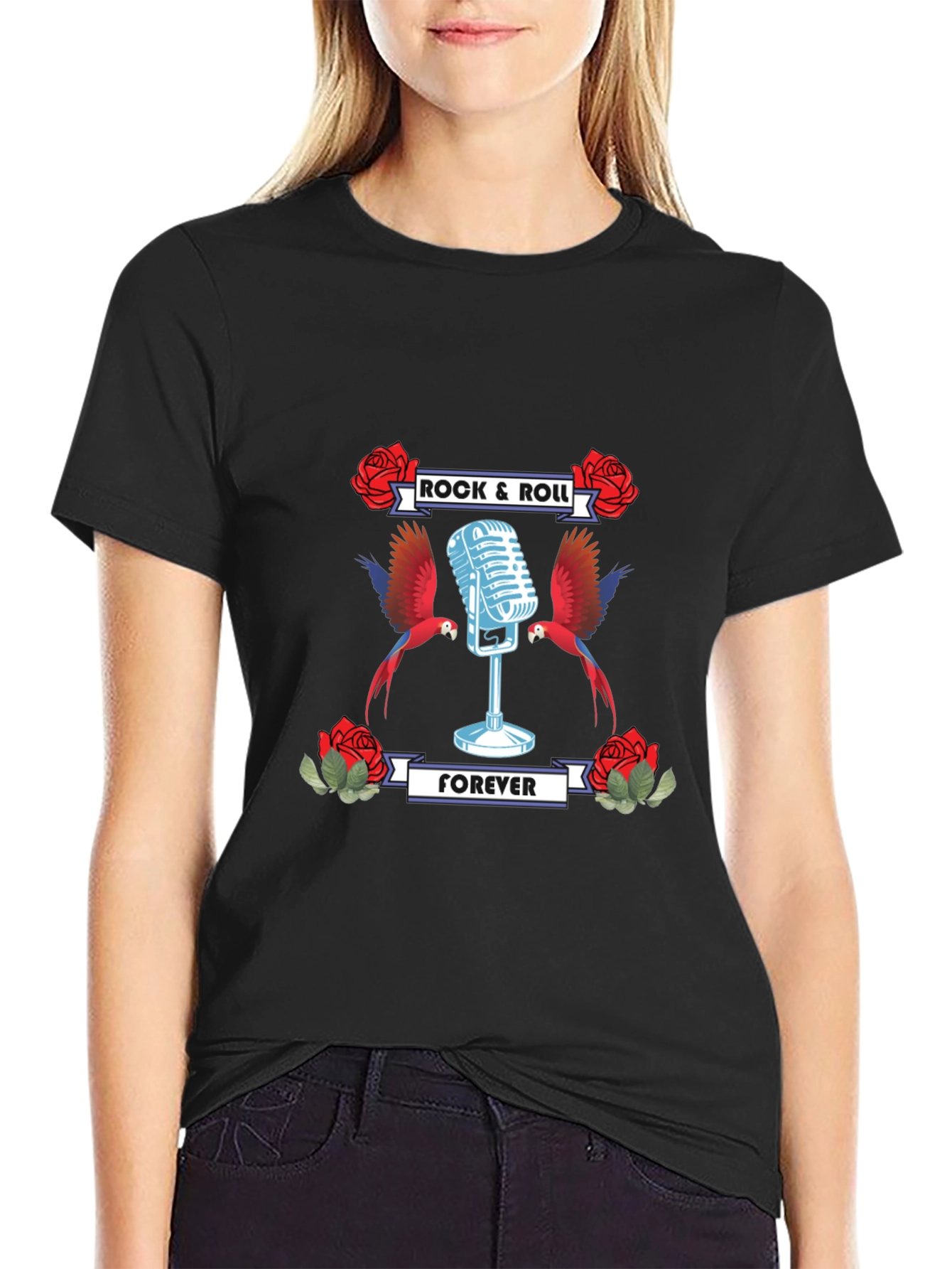 Rock & Roll Forever Graphic T-Shirt