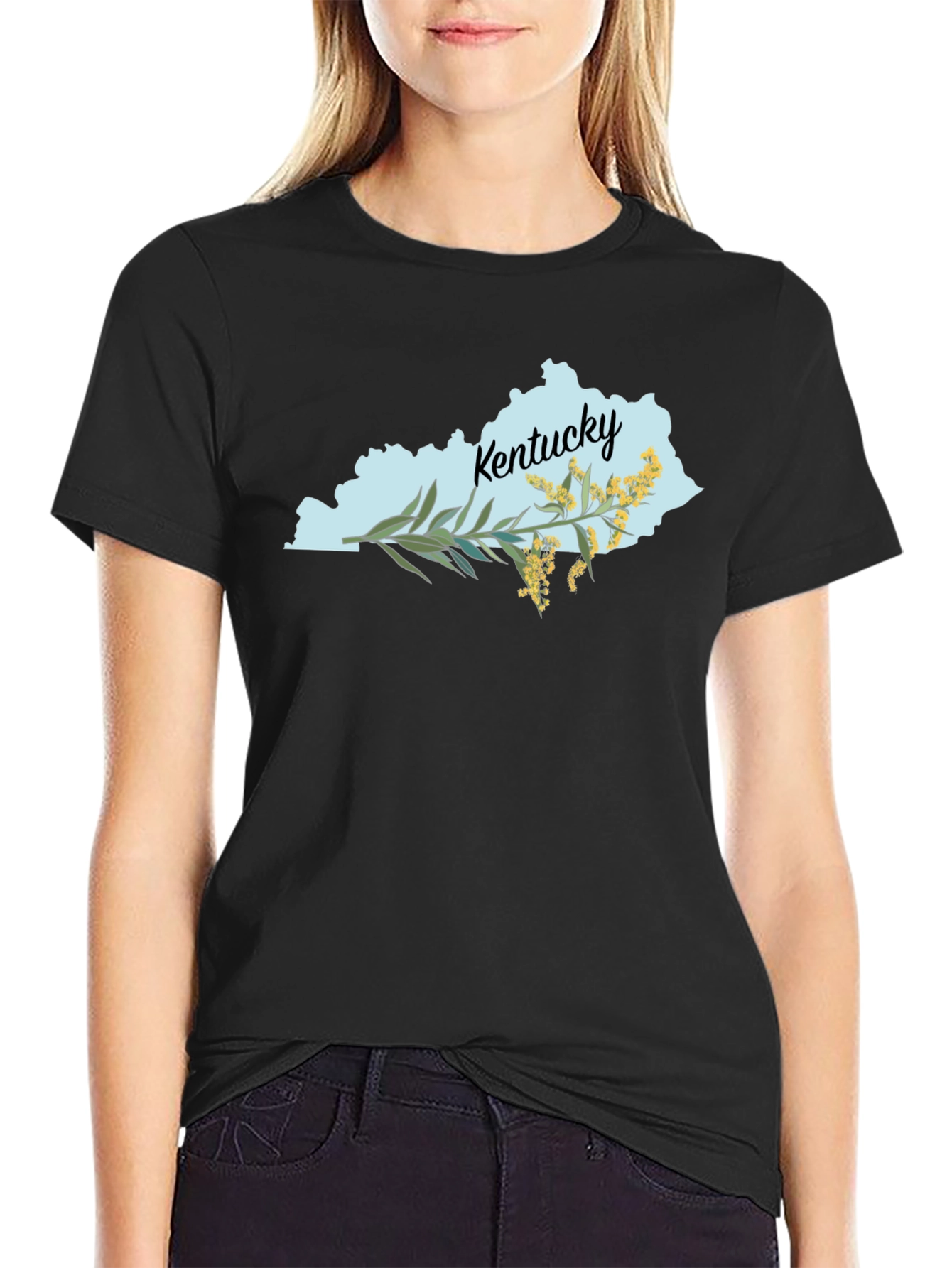 Kentucky Floral State Pride T-Shirt