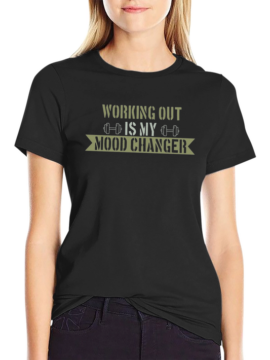 Workout Mood Changer Tee - Gym Motivation Apparel