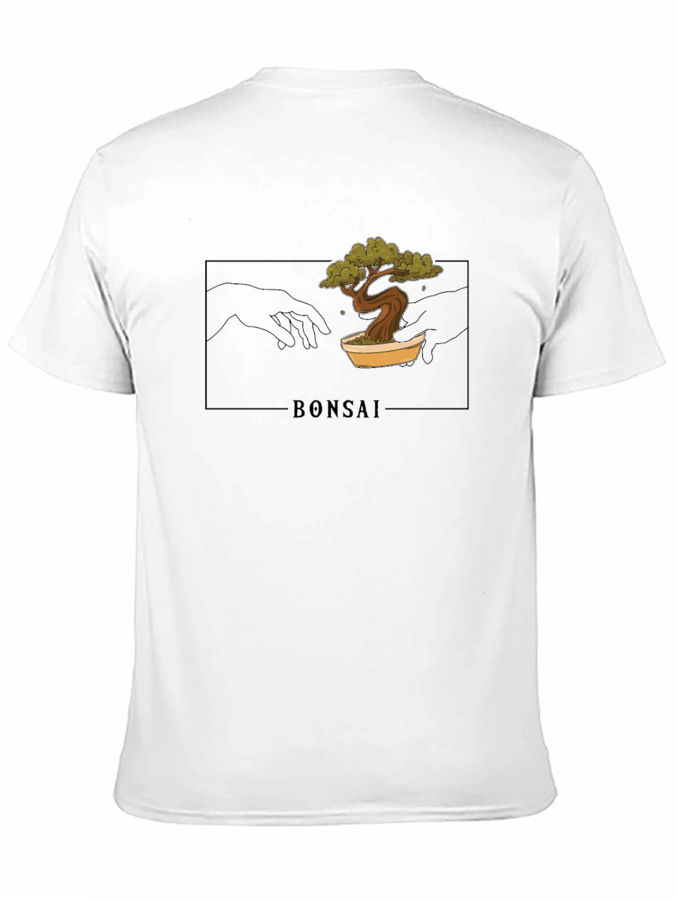 Bonsai Creation Graphic Tee - Black Unisex T-Shirt