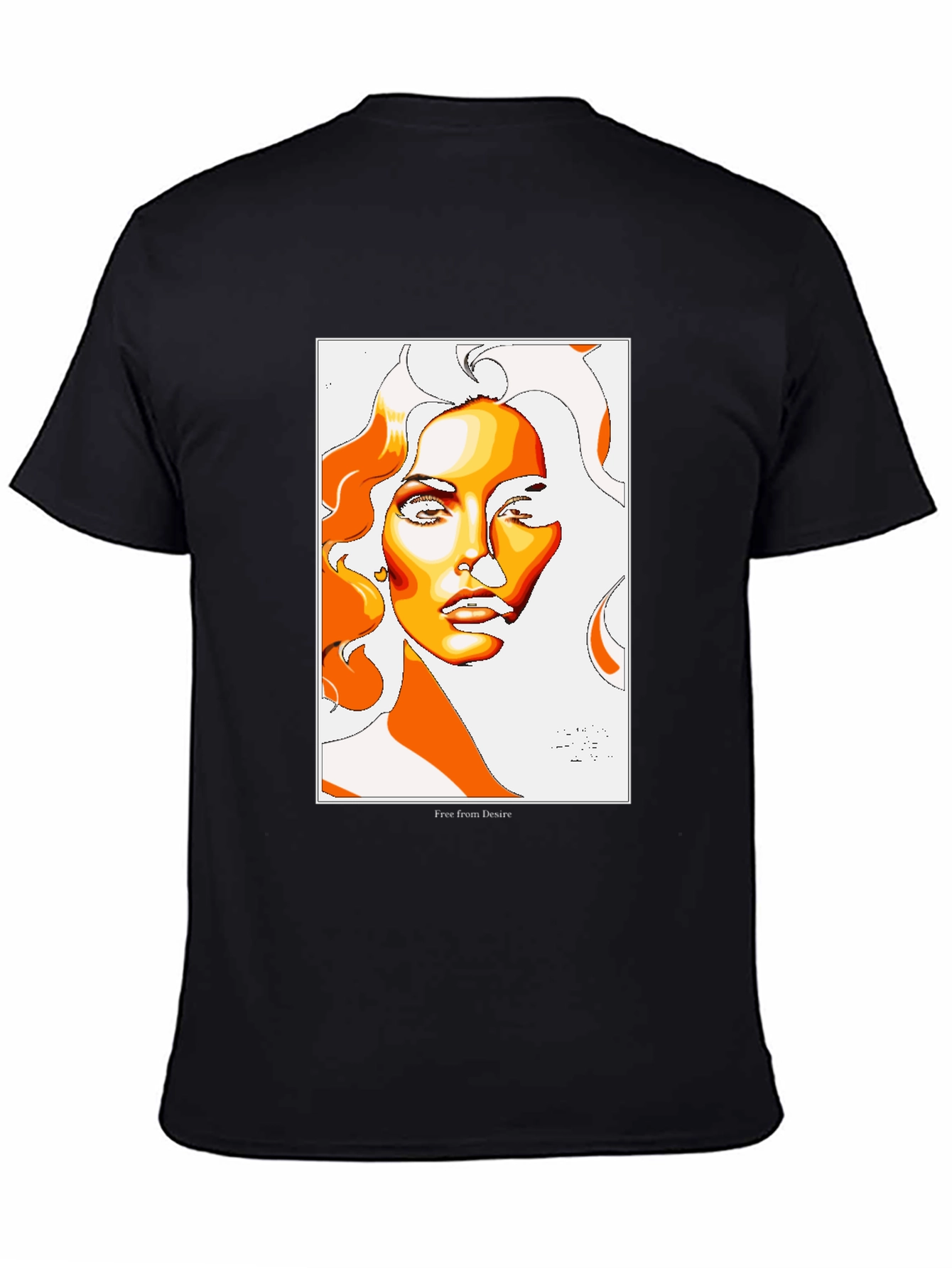Abstract Woman Graphic Tee - Free From Desire