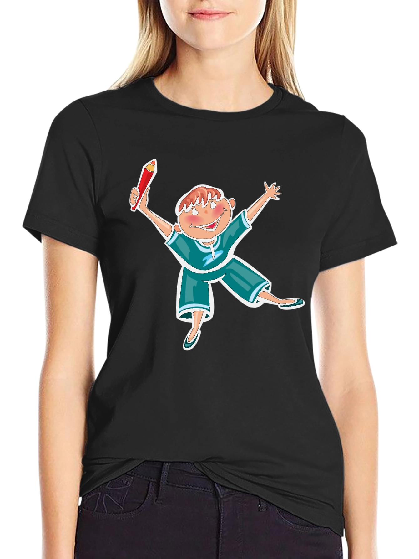 Fun Cartoon Boy T-Shirt