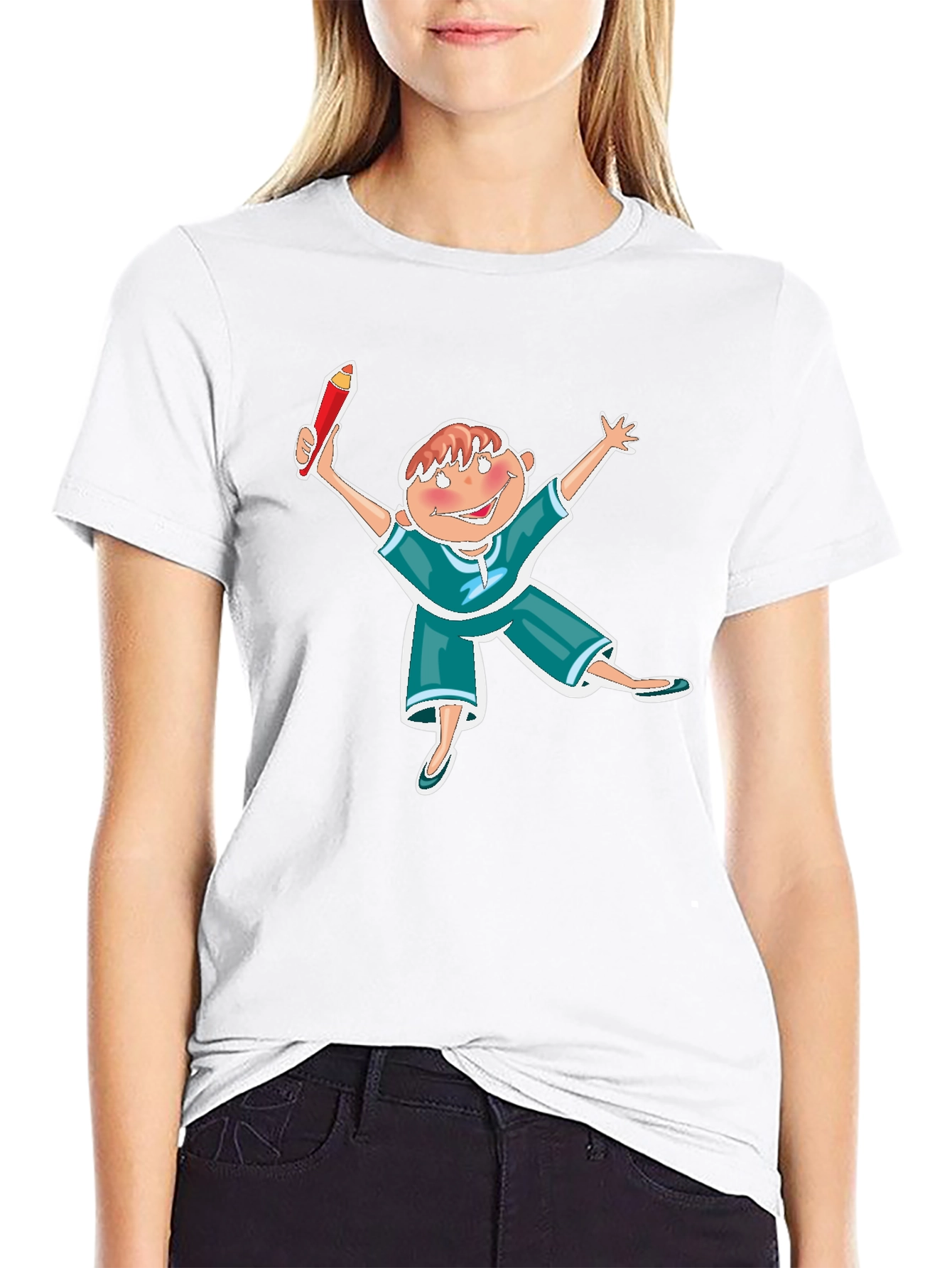 Fun Cartoon Boy T-Shirt