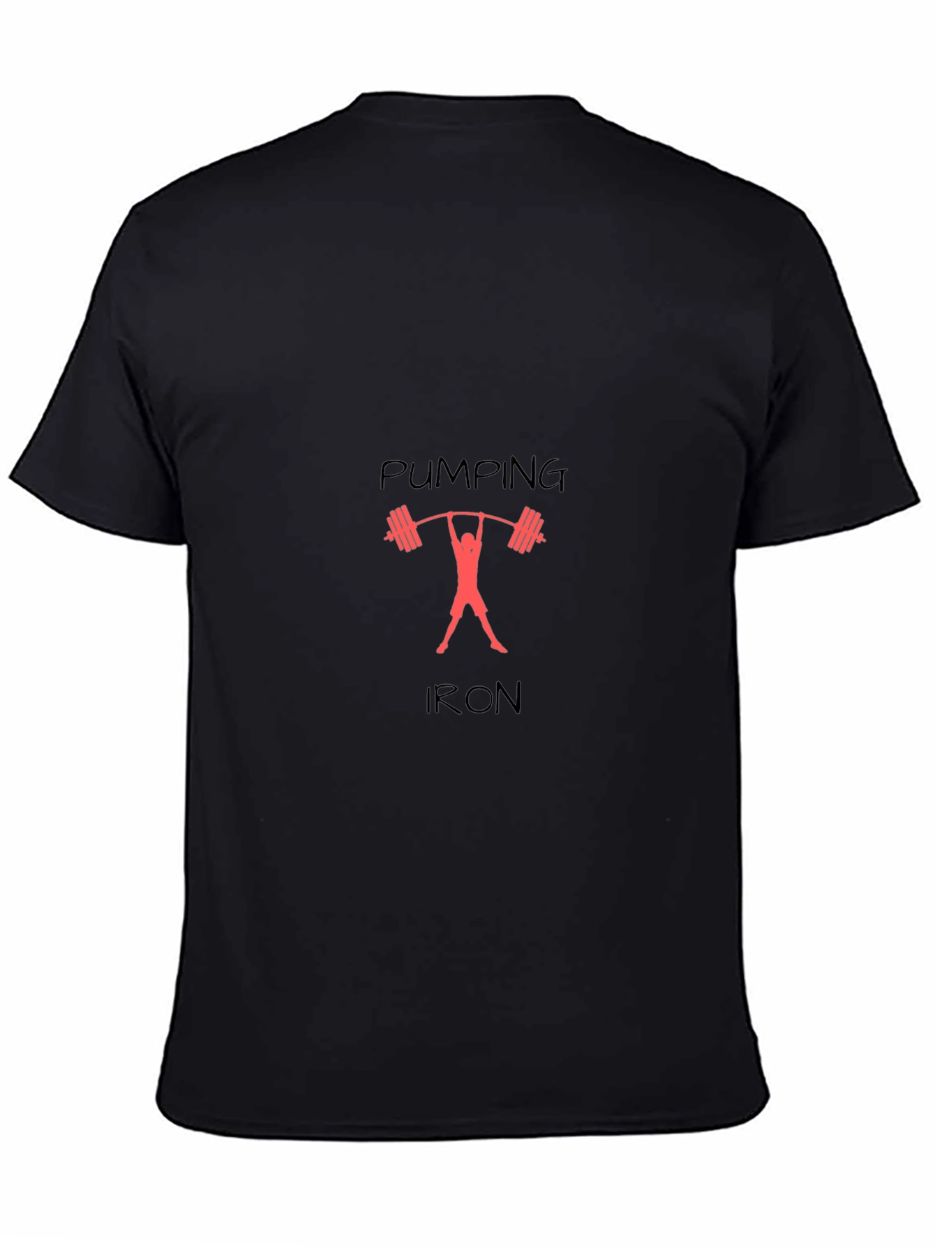 Pumping Iron Black T-Shirt