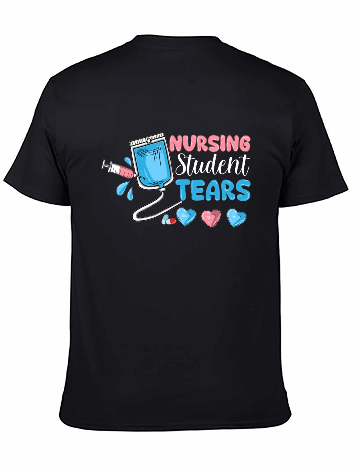 Nursing Student Tears Graphic T-Shirt