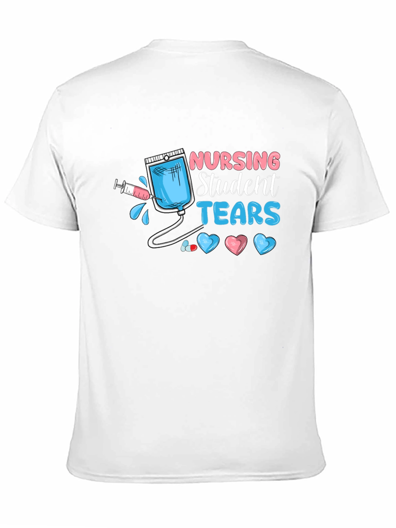 Nursing Student Tears Graphic T-Shirt
