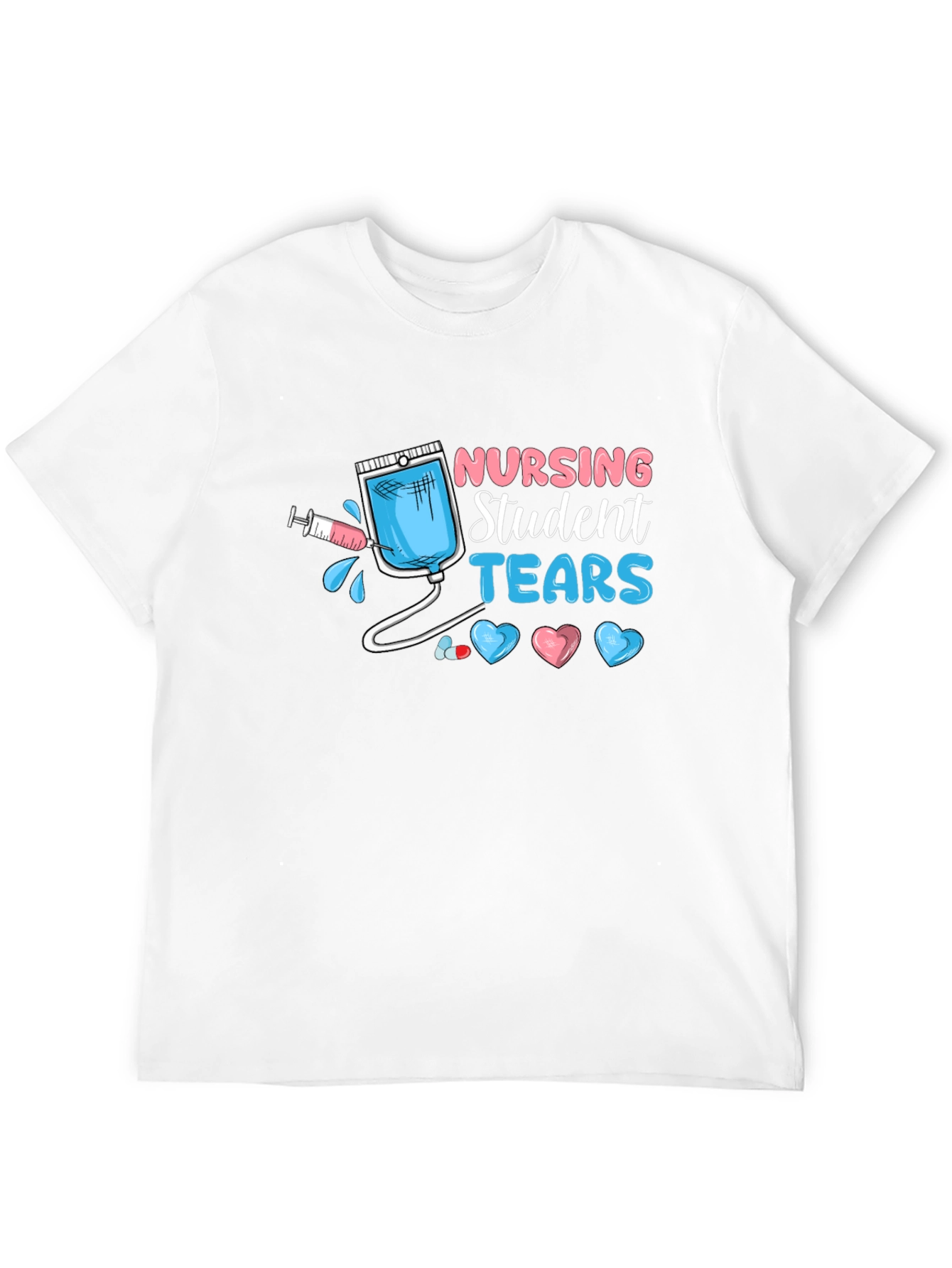 Nursing Student Tears Graphic T-Shirt